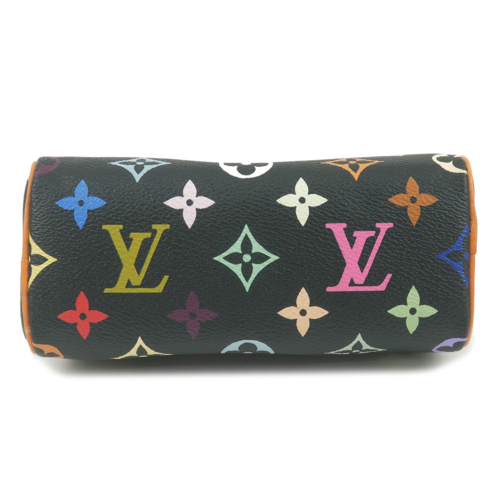 Louis-Vuitton-Monogram-MultiColor-Mini-Speedy-&-Strap-M92644-J00145Used-F/S