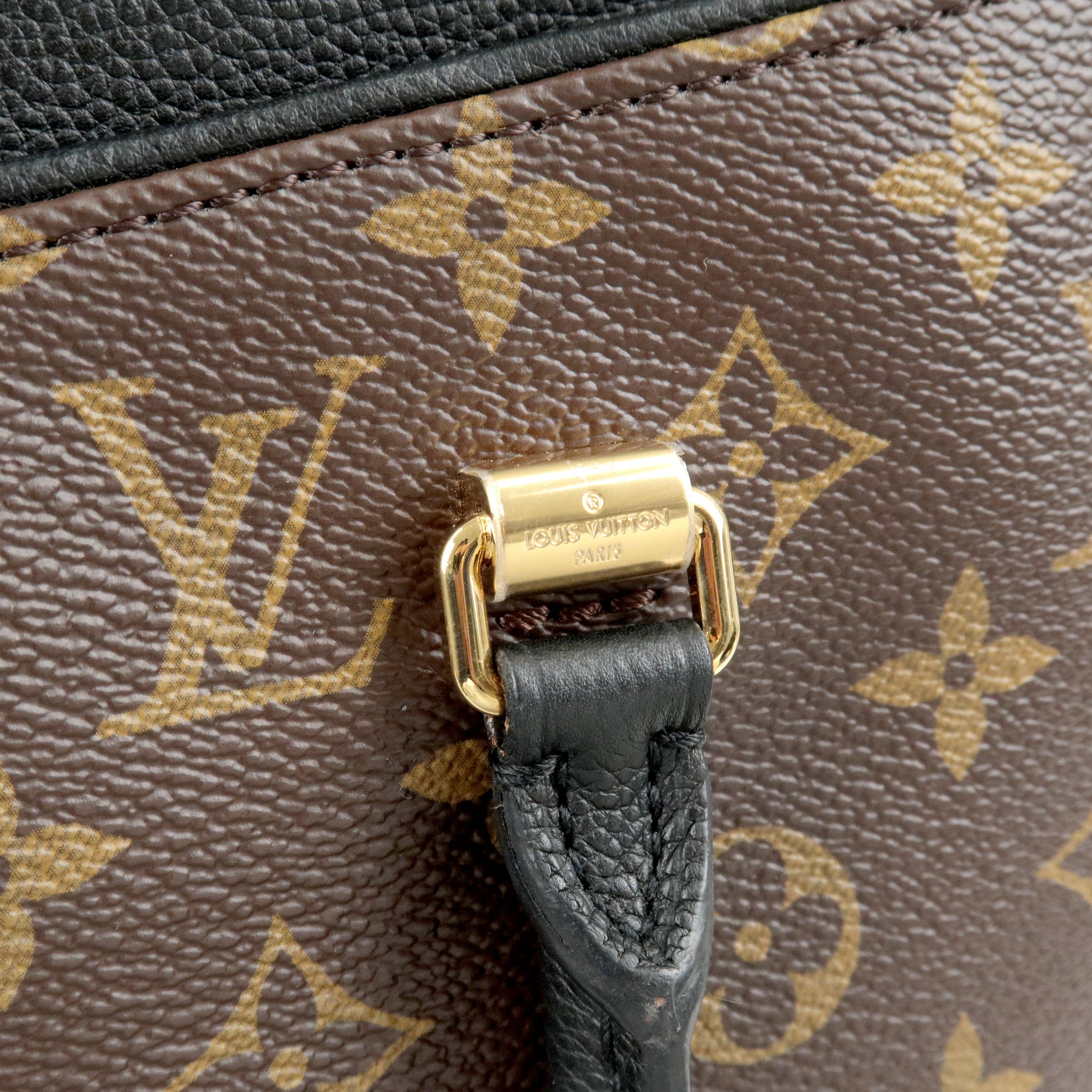 Vuitton - Noir - Pallas - 2Way - Louis - Louis Vuitton pre-owned  floral-panel jacket Braun - Monogram - Hand - Bag - M42756 – louis vuitton  pochette soufflet pouch in black epi leather