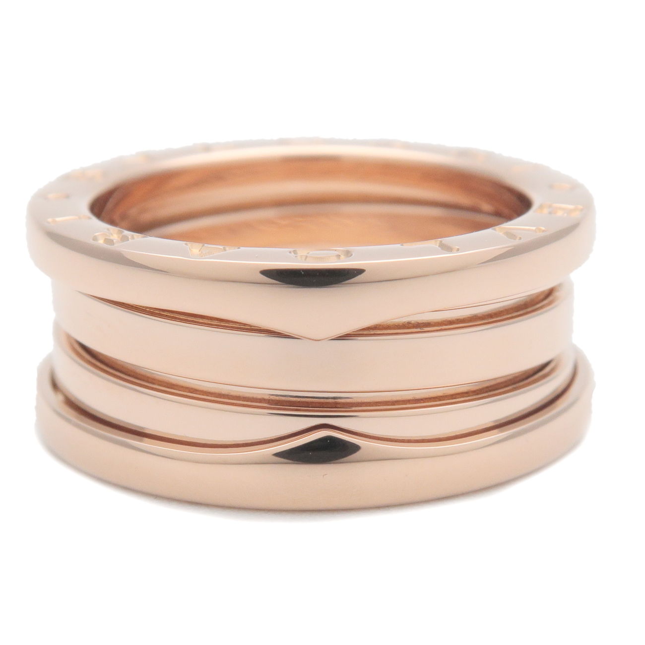 BVLGARI-B-Zero1-Ring-3-Band-K18-750PG-Rose-Gold-#52-US6-EU52 –  Liechtenstein CHF CHF