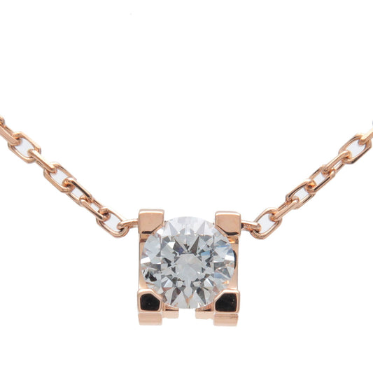 Cartier-C-De-Cartier-Diamond-Necklace-0.18ct-K18PG-750PG-Rose-Gold