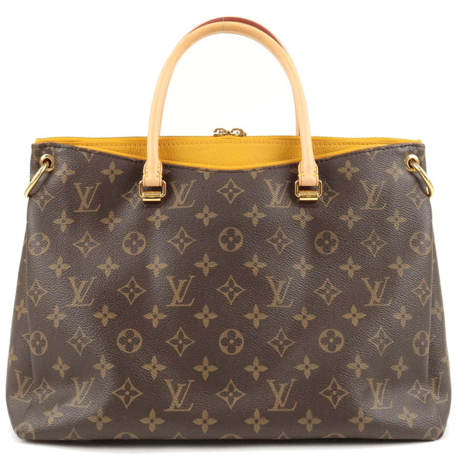 Louis Vuitton Monogram Pallas MM 2 Way Bag Hand Bag M40929