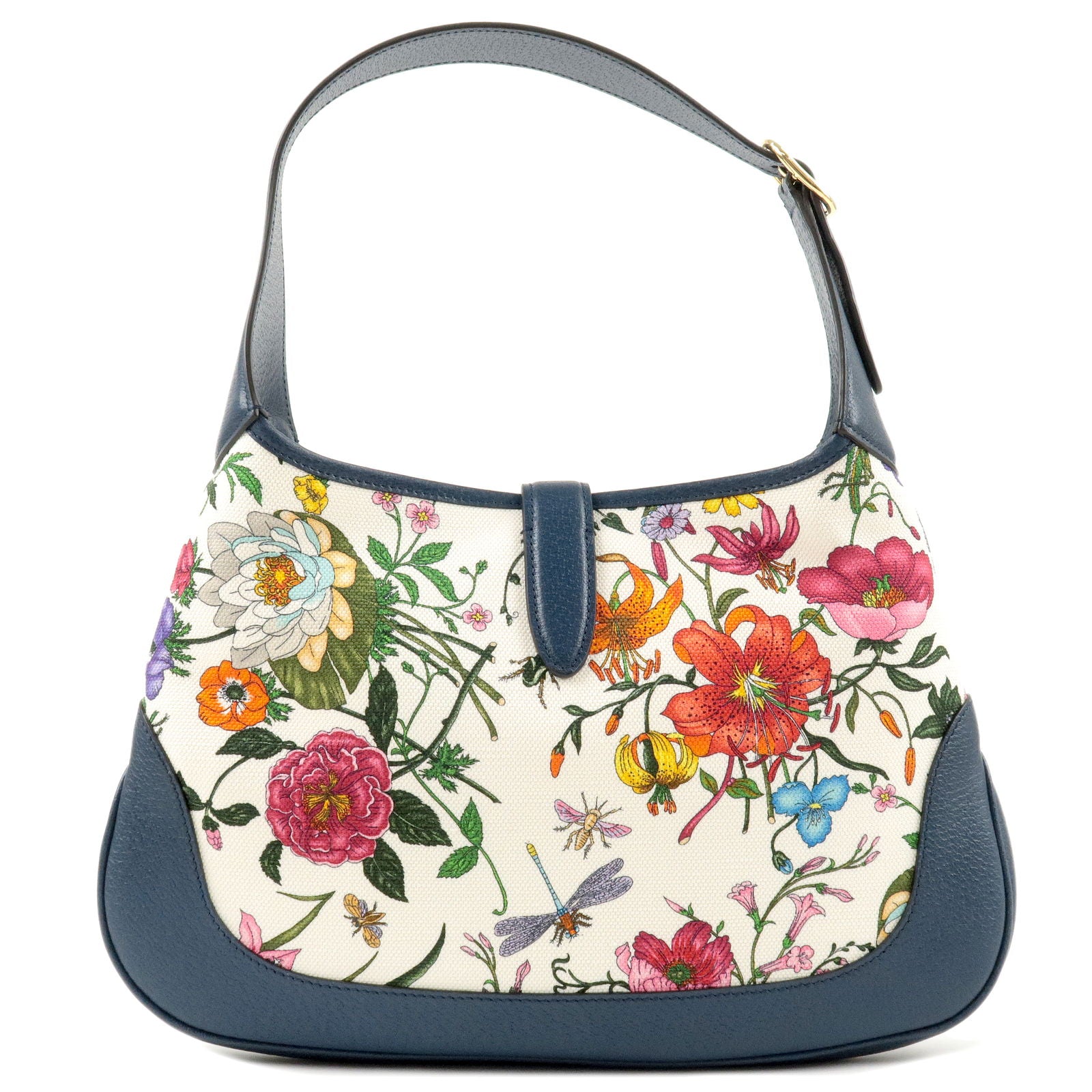 Gucci jackie best sale floral bag