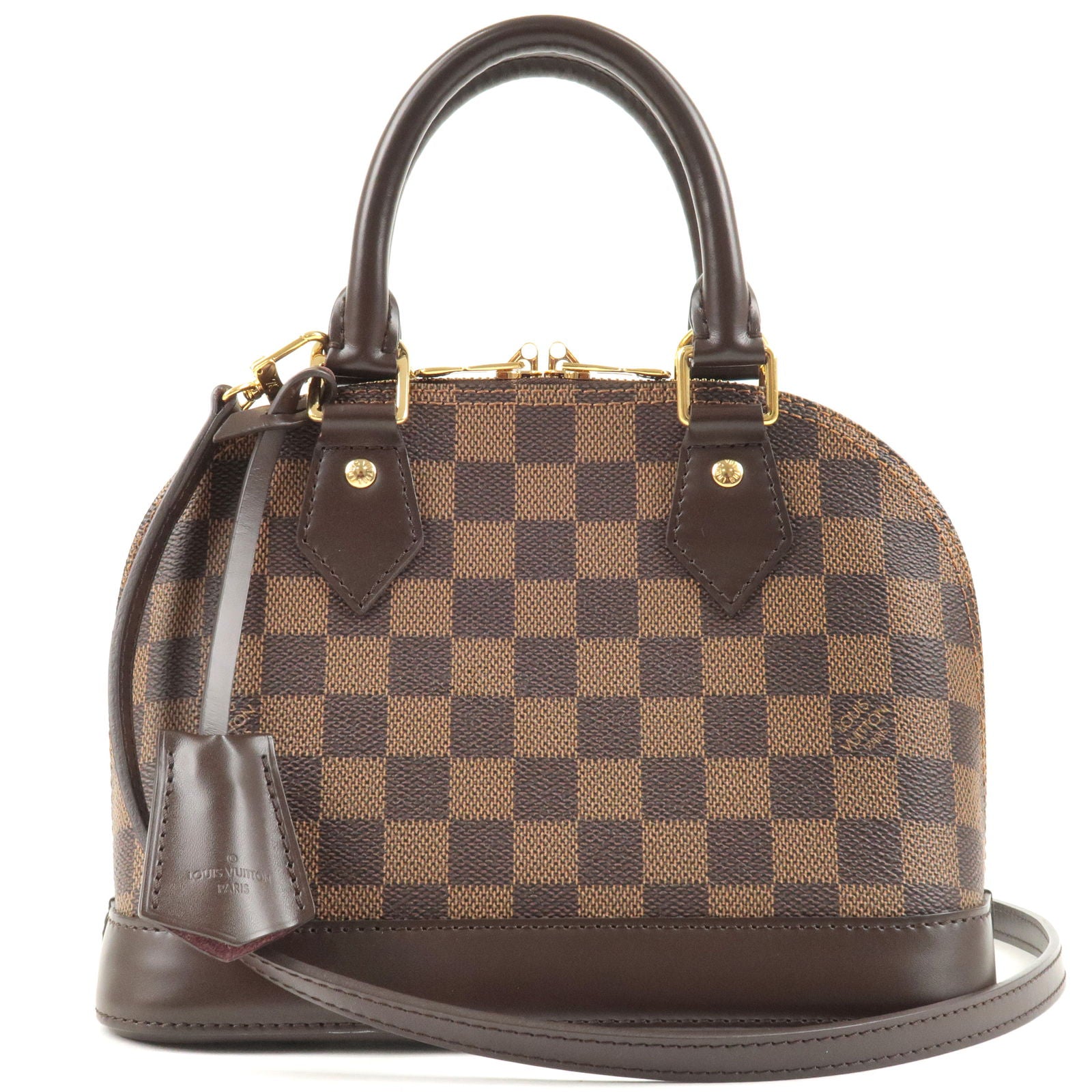 Louis-Vuitton-Damier-Alma-BB-2Way-Bag-Hand-Bag-N41221