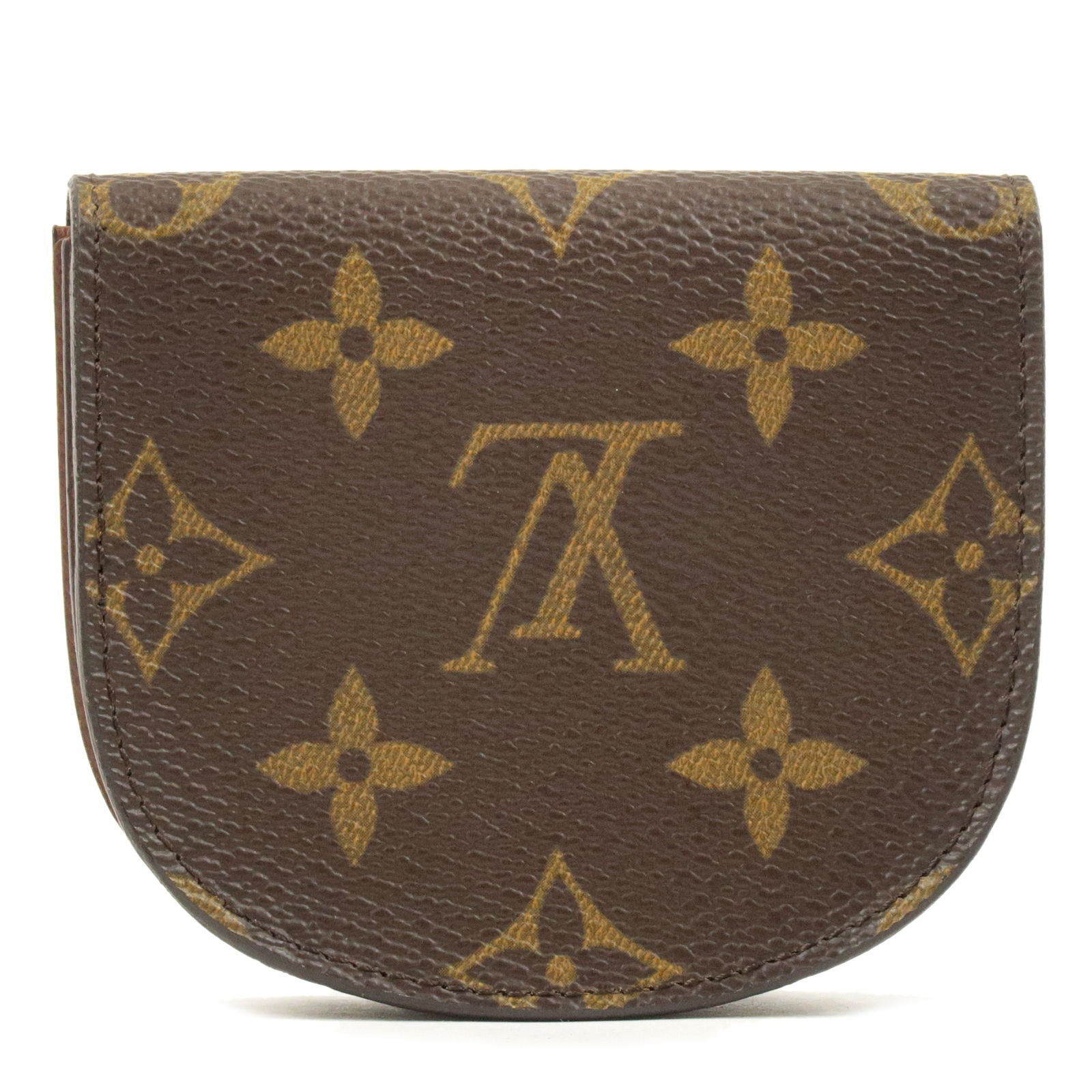 Louis Vuitton Monogram Porte Monnaie Gousset Coin Purse