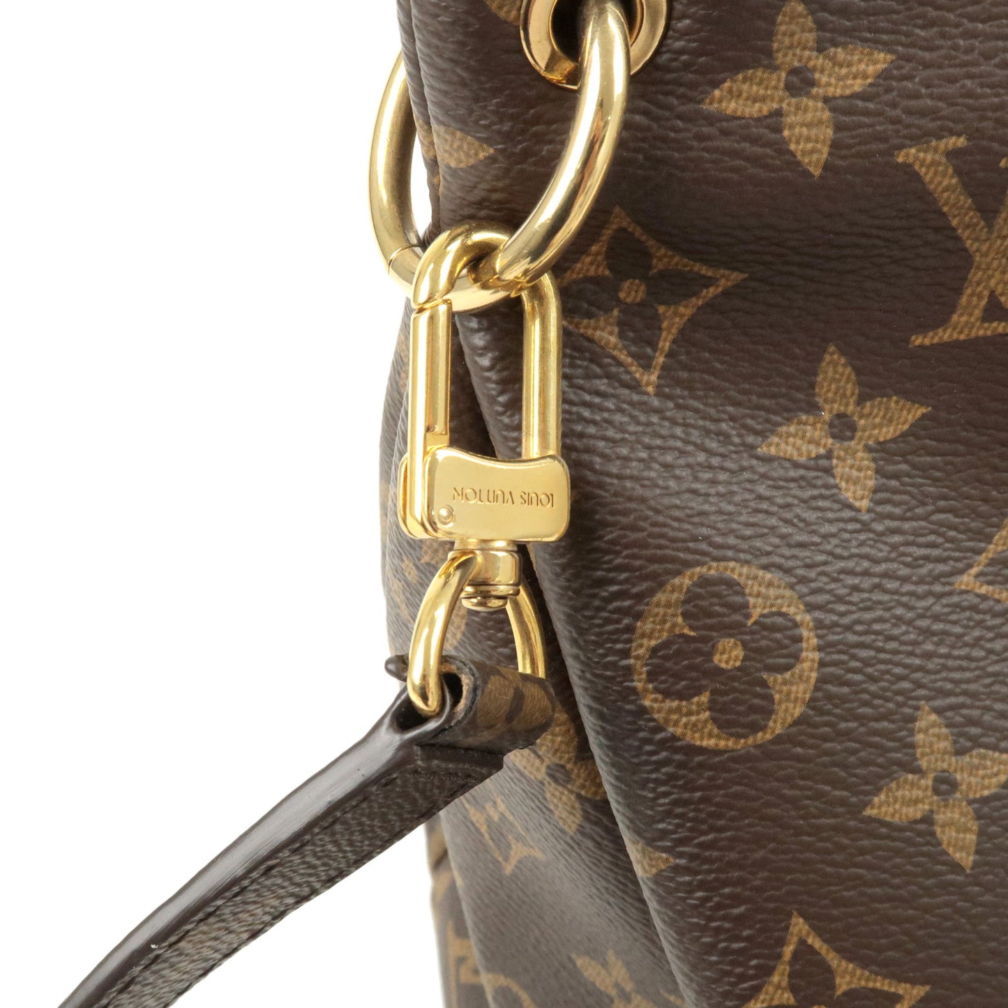Louis Vuitton Monogram Pallas 2Way Hand Bag Aurore M40906