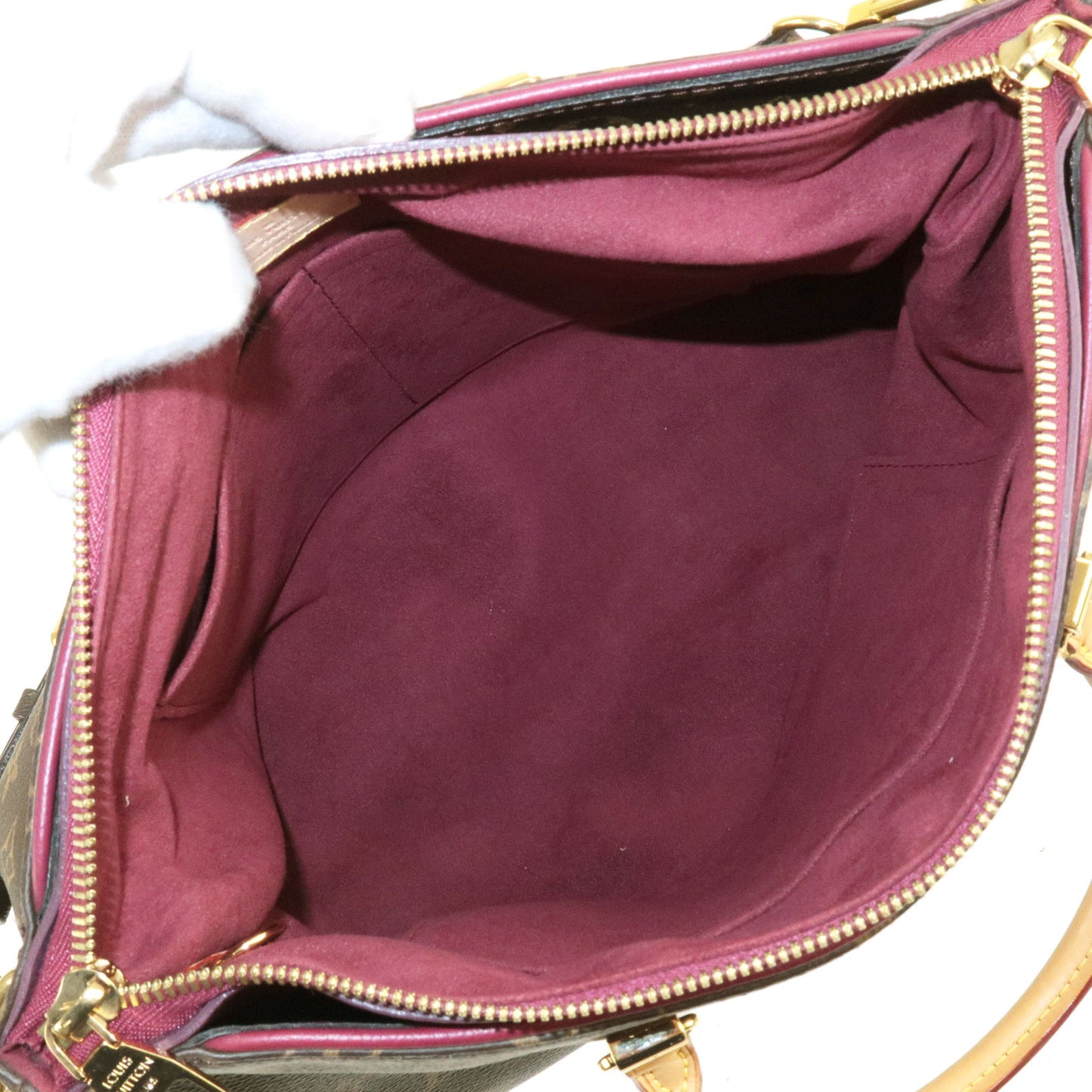 Louis Vuitton Monogram Pallas 2Way Hand Bag Aurore M40906