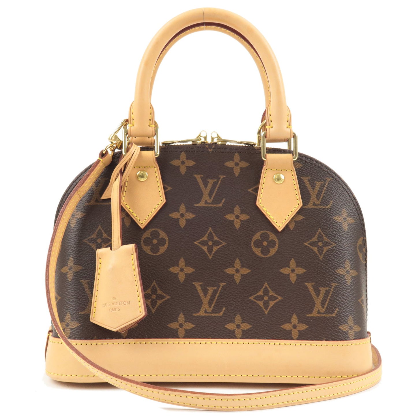 Louis Vuitton Alma Bb 2 Way Handbag