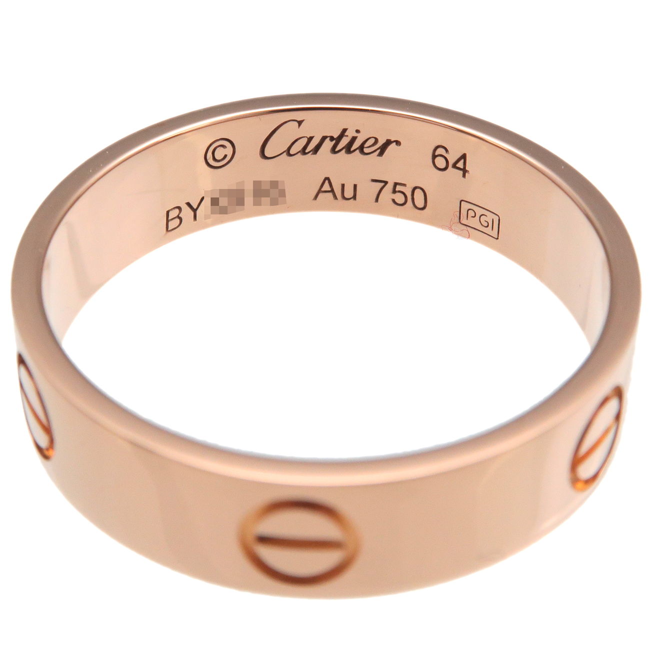 Cartier Love Ring K18PG 750PG Rose Gold 64 US10.5 11 EU64.5 dct