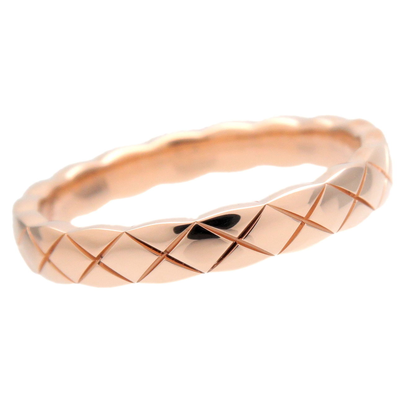 Chanel rose hot sale gold ring