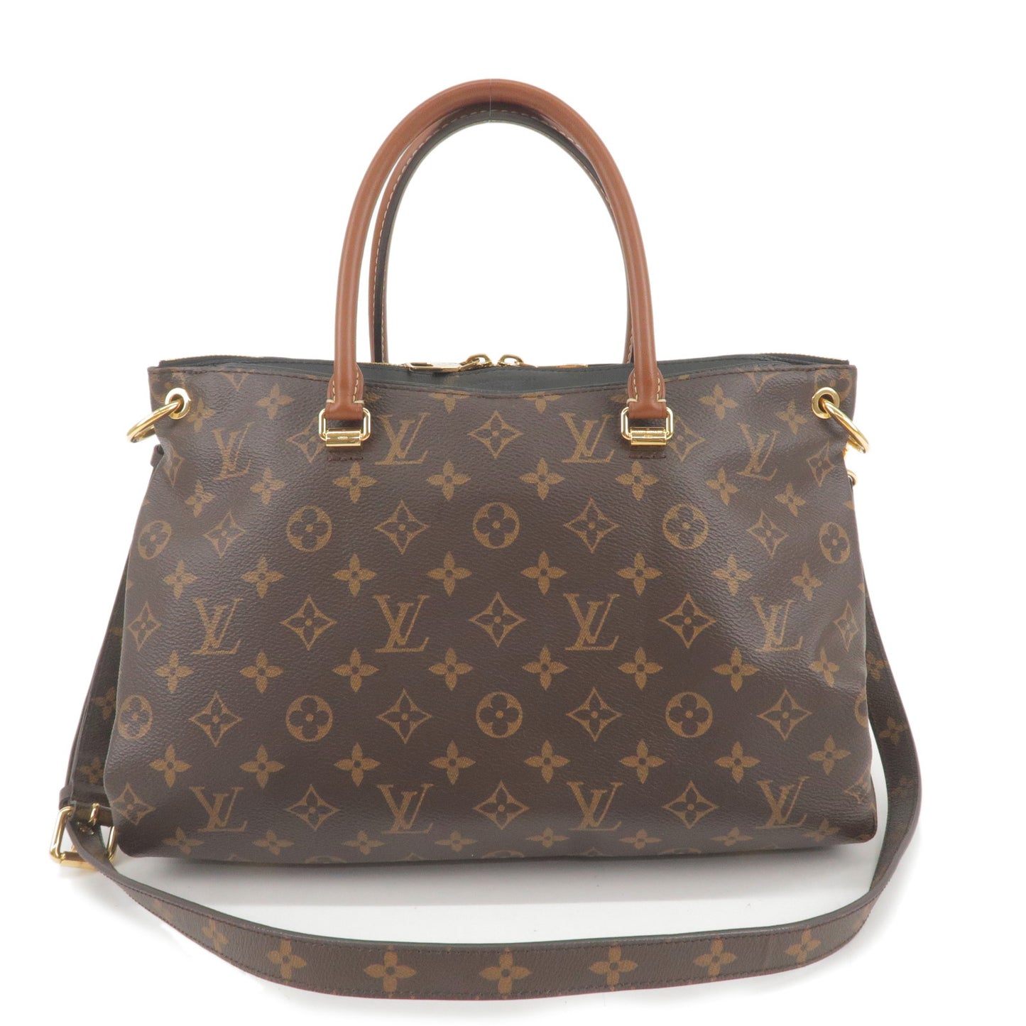 Louis-Vuitton-Monogram-Pallas-2Way-Hand-Bag-Noir-M41064