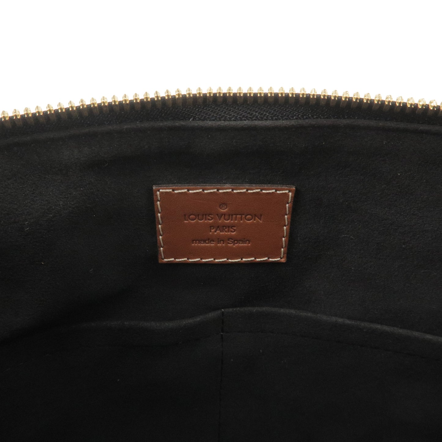 Louis Vuitton Monogram Pallas 2Way Hand Bag Noir M41064