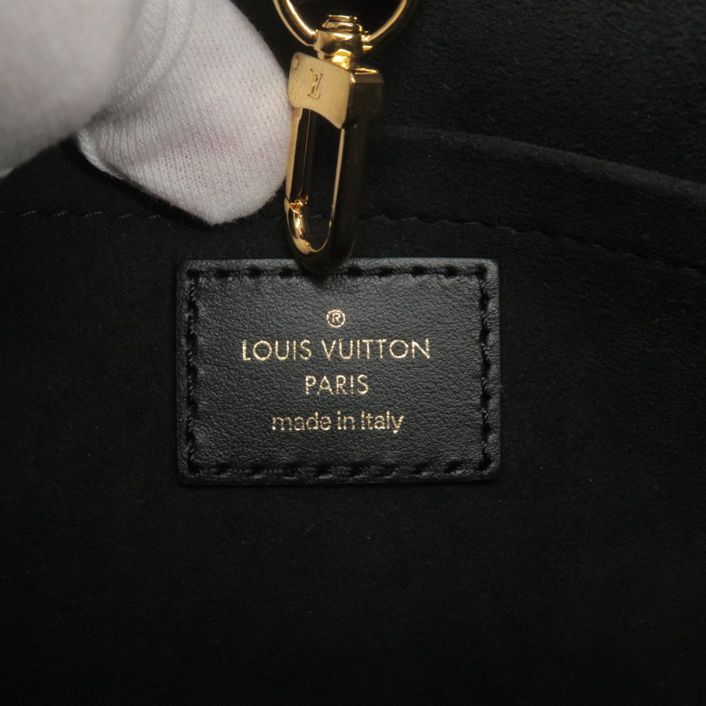Louis Vuitton Petit Bucket 2Way Hand Bag Noir Black M59961
