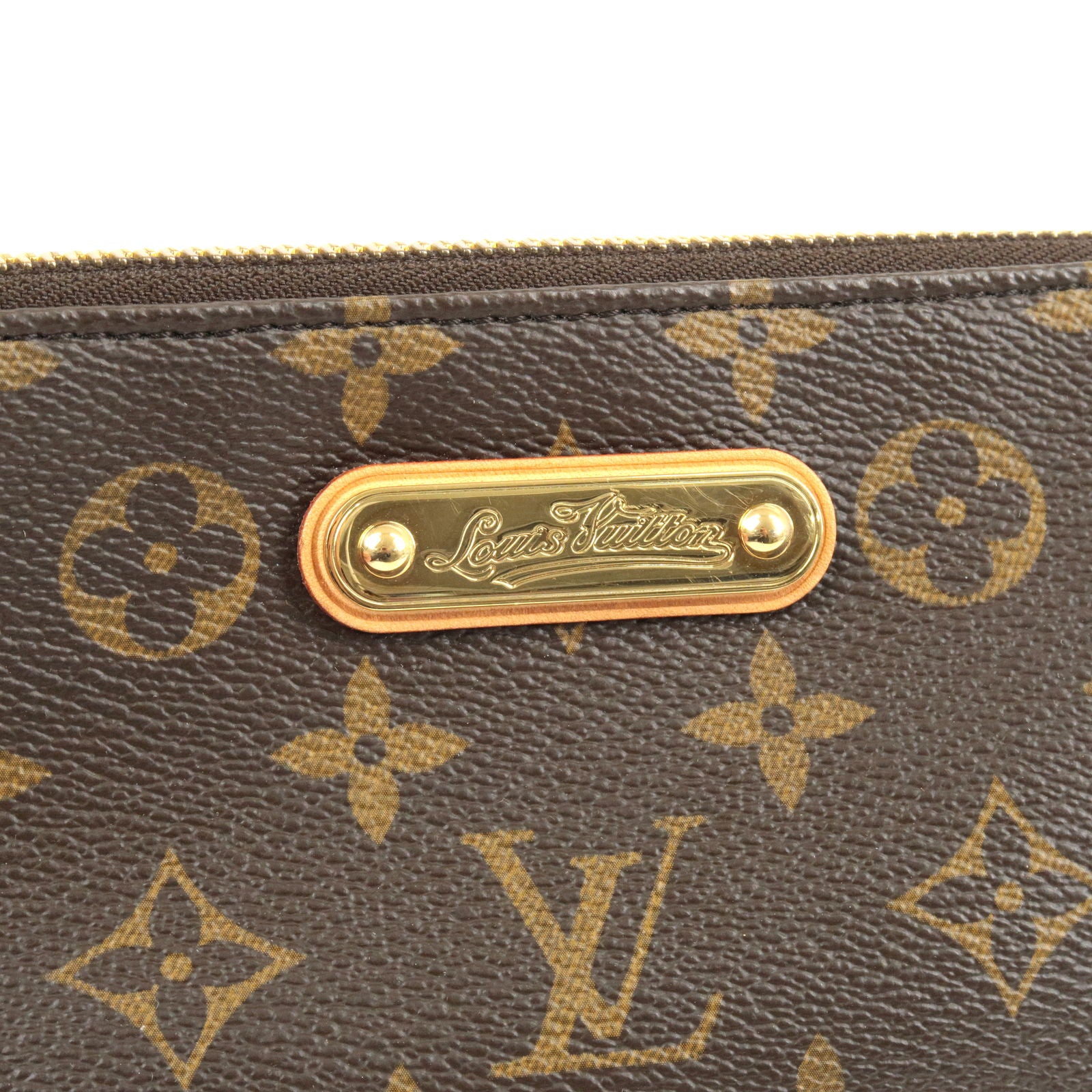 Auth LOUIS VUITTON Pochette Milla MM M60094 Monogram VI3018 Handbag