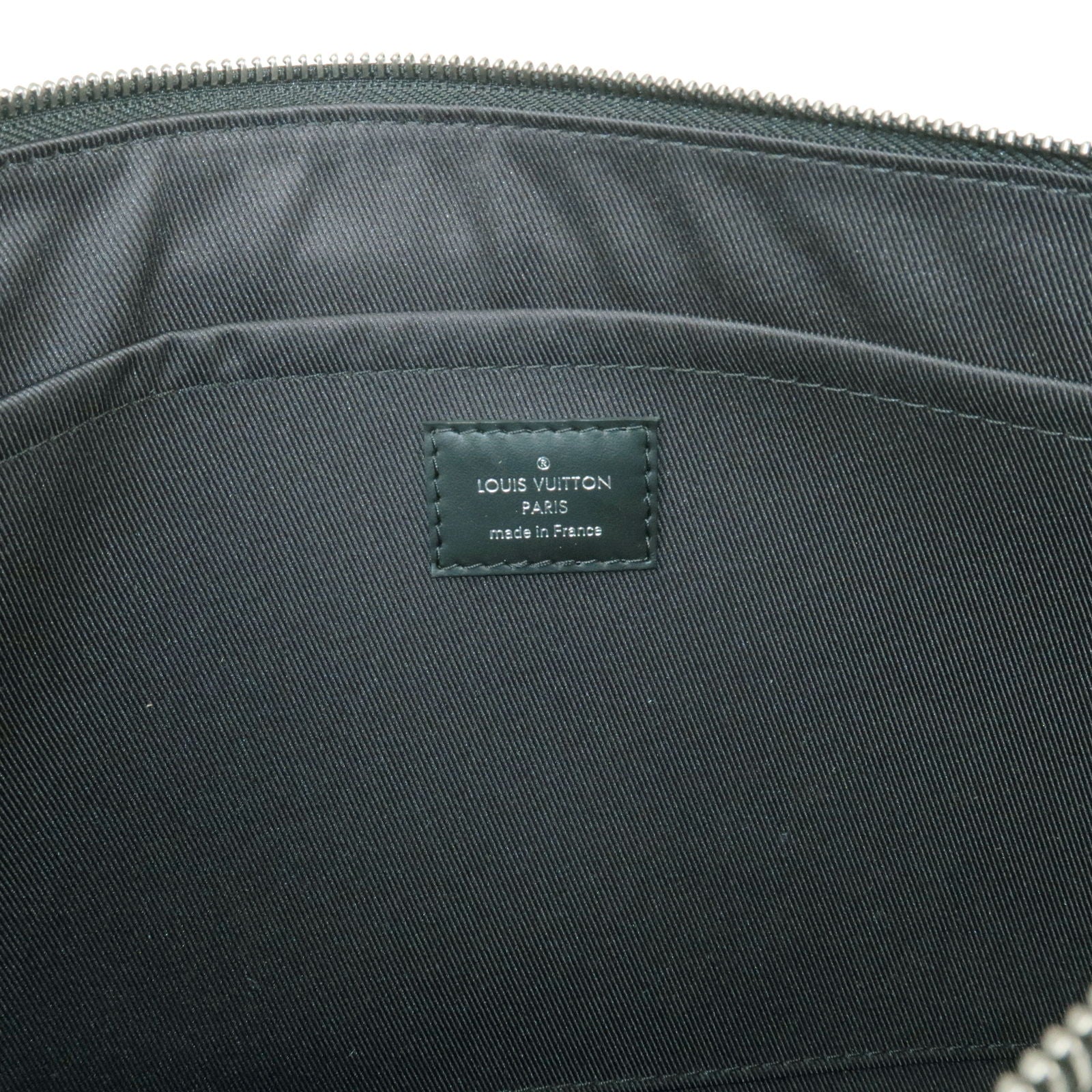 LOUIS VUITTON Monogram Eclipse Pochette Discovery Clutch Bag
