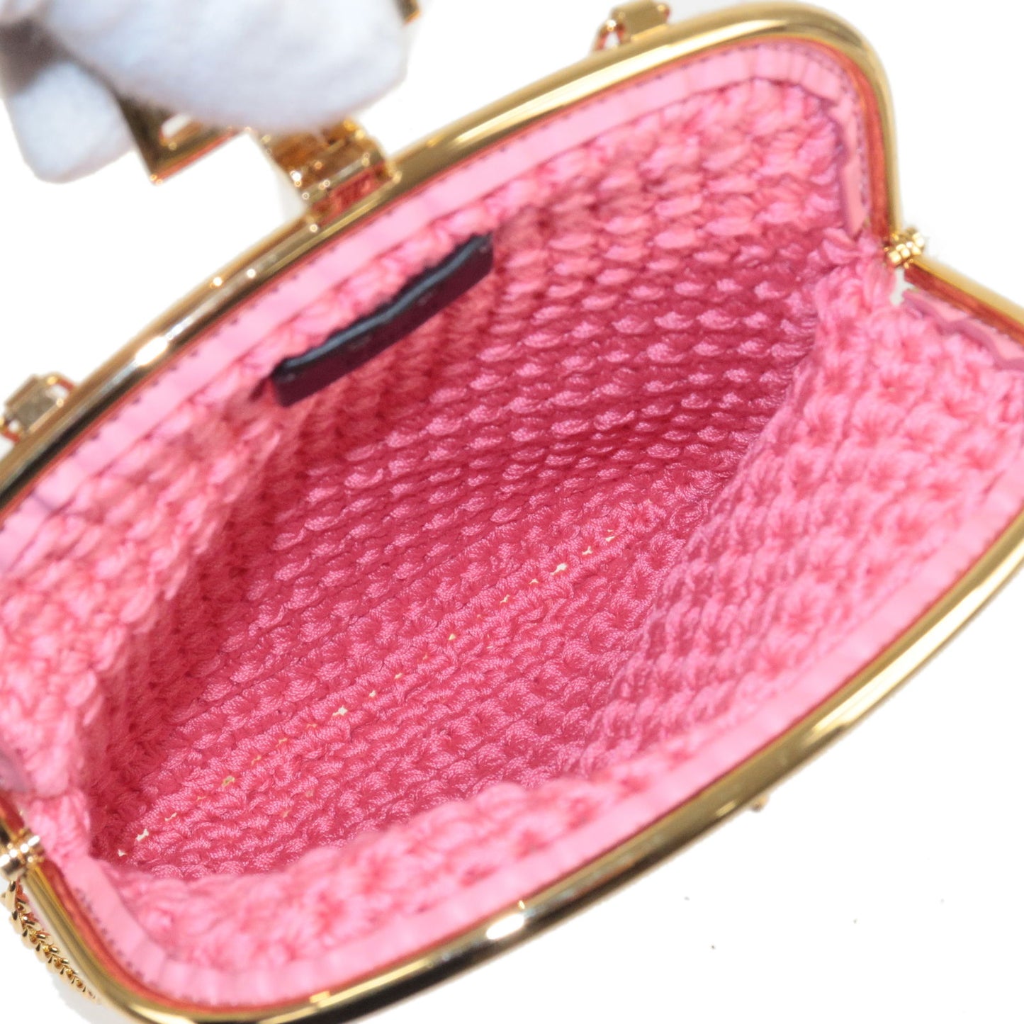 FENDI Fabric Baguette Smartphone Shoulder Bag 7AR966
