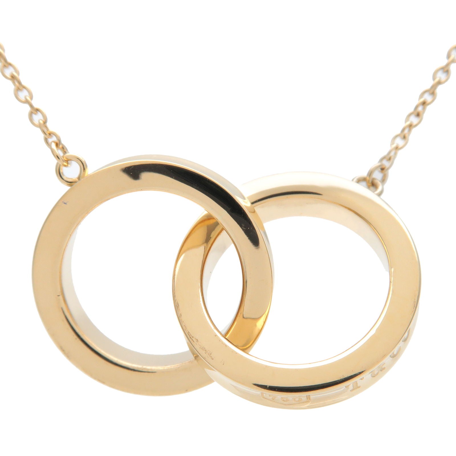 Tiffany&Co.-1837-Interlocking-Circle-Necklace-K18YG-750YG