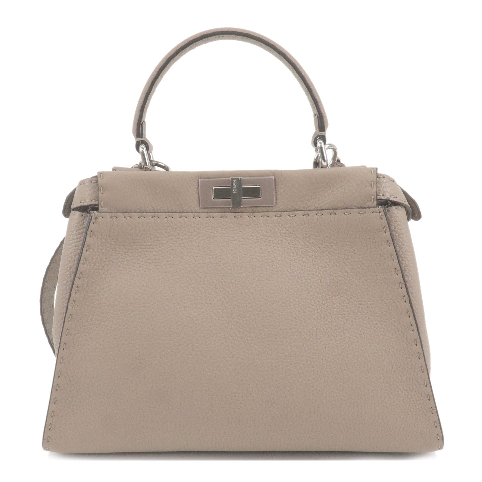 Bag - Greige - white fendi - Selleria - Peekaboo - white