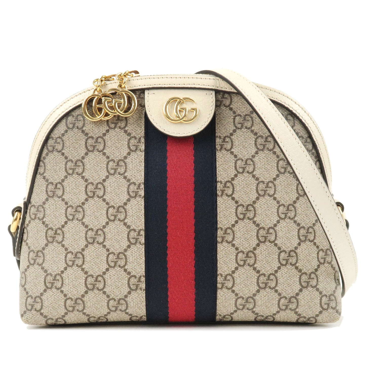 GUCCI-Sherry-Ophidia-PVC-Leather-Shoulder-Bag-Ivory-499621