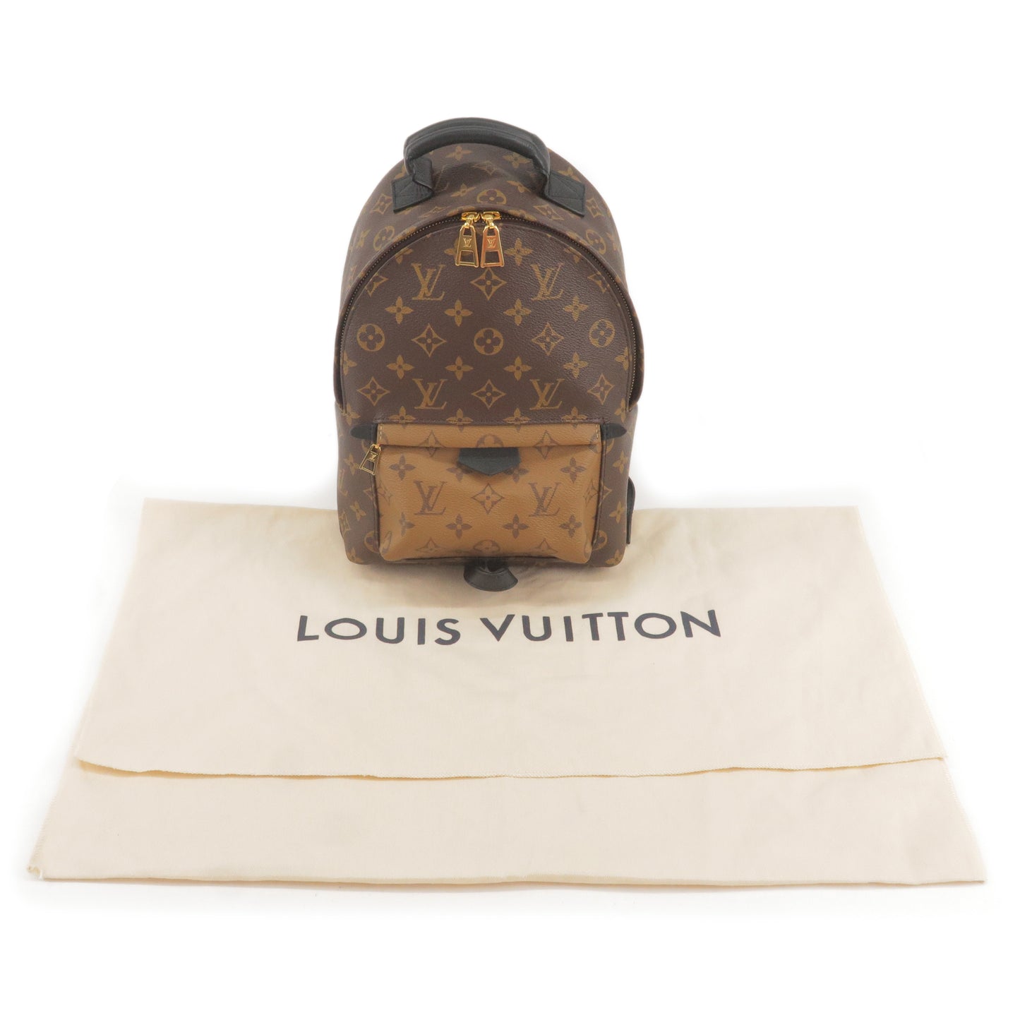 Louis Vuitton Monogram Reverse Palm Springs PM Back Pack M43116
