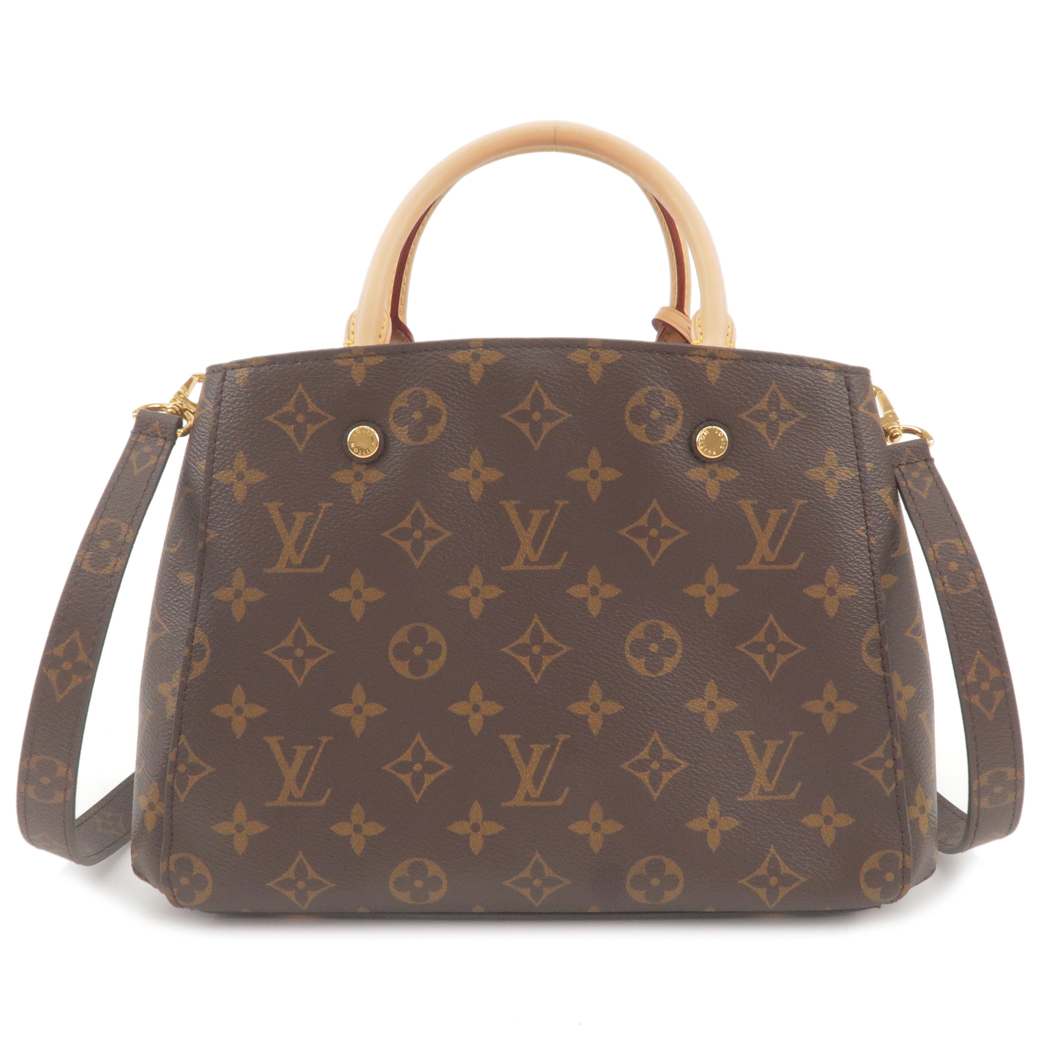 Louis Vuitton Monogram Montaigne BB 2Way Bag Hand Bag M41055 dct