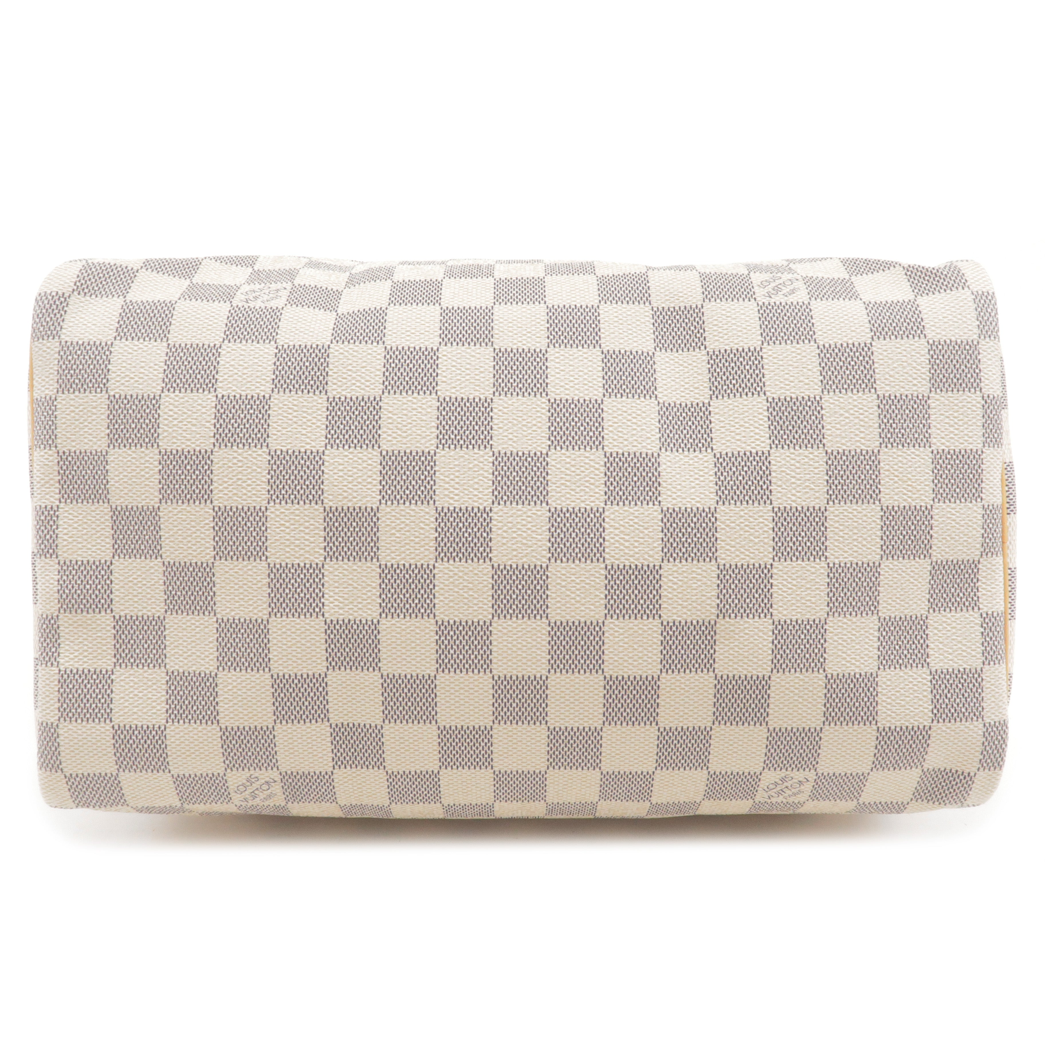 Louis Vuitton Damier Azur Speedy 30 Hand Bag Boston Bag N41533 dct ep vintage luxury Store