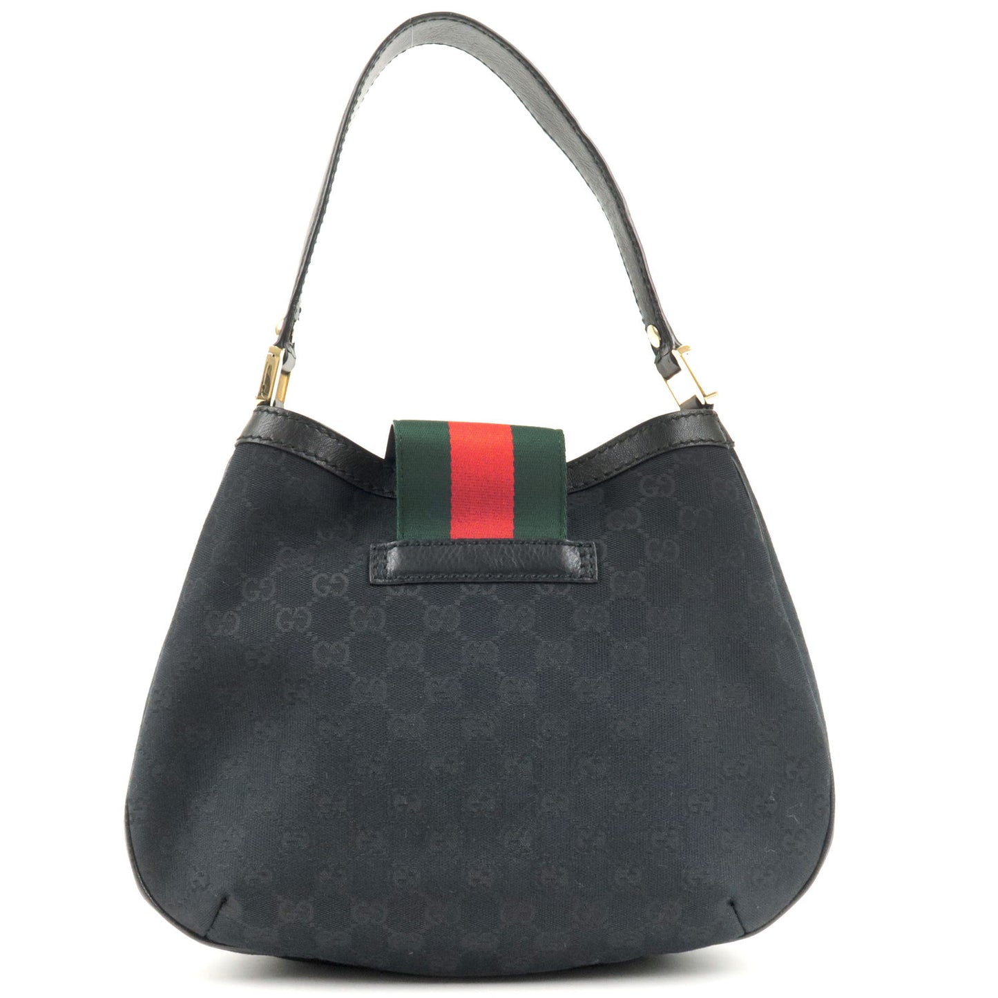 GUCCI Bag, Speedy Model, in Gray Monogram Canvas and Burgundy Patent Leather