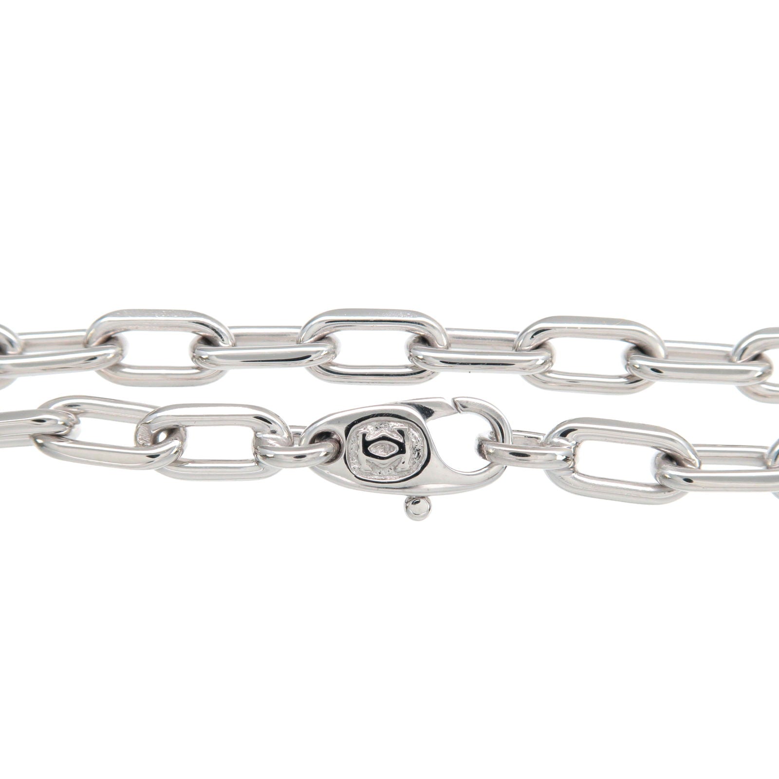 Cartier Spartacus Chain Bracelet K18WG 750WG White Gold Hkgolfer