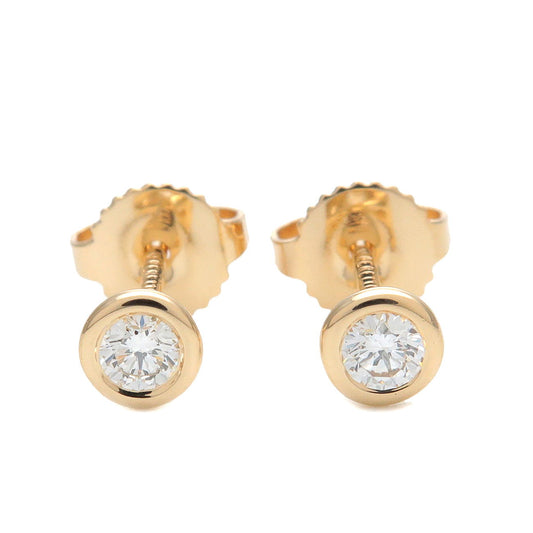Tiffany&Co.-By-The-Yard-Diamond-Earrings-0.14ct-x2-K18-750YG