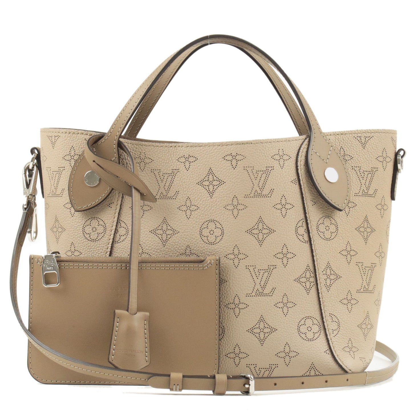Pre-Owned Louis Vuitton Hina PM Monogram Mahina Leather 2Way Bag