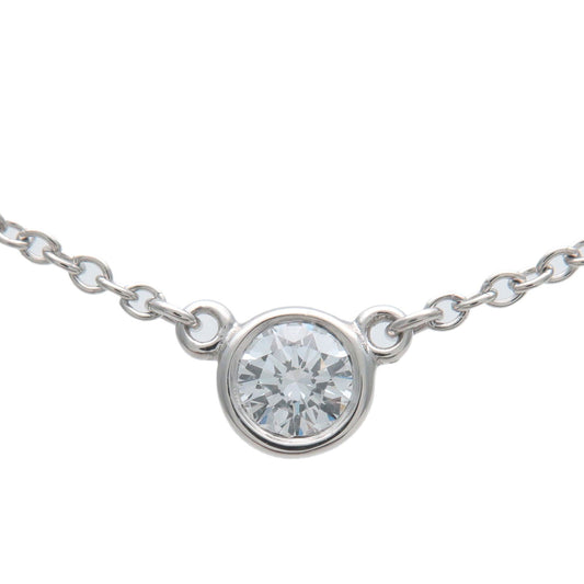 Tiffany&Co.-By-the-Yard-1P-Diamond-Necklace-0.12ct-PT950-Platinum