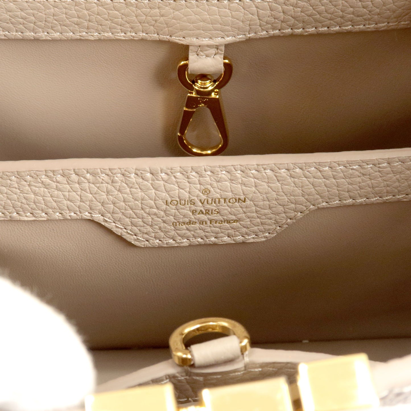 Louis Vuitton Capucines Bb 2way Taurillon Leather Handbag