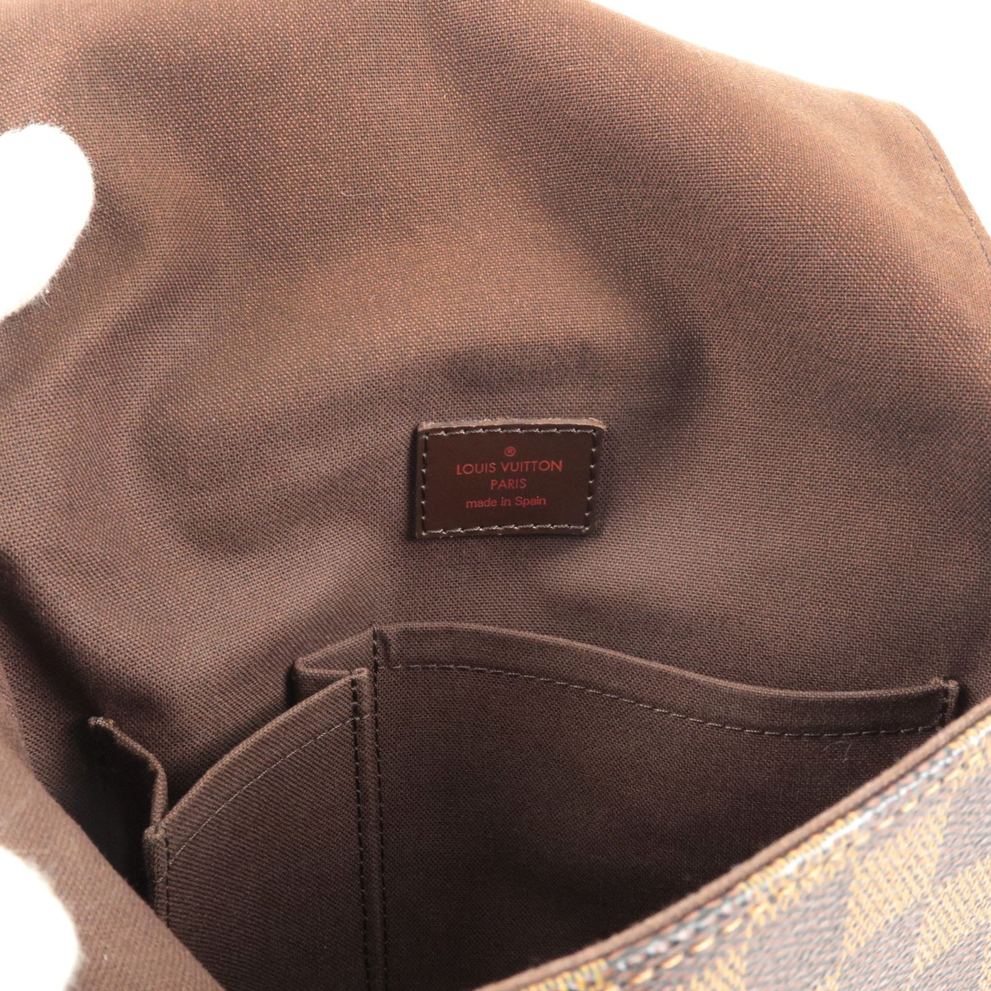 Louis Vuitton N51210 Damier Canvas Brooklyn PM Unisex Messenger Bag