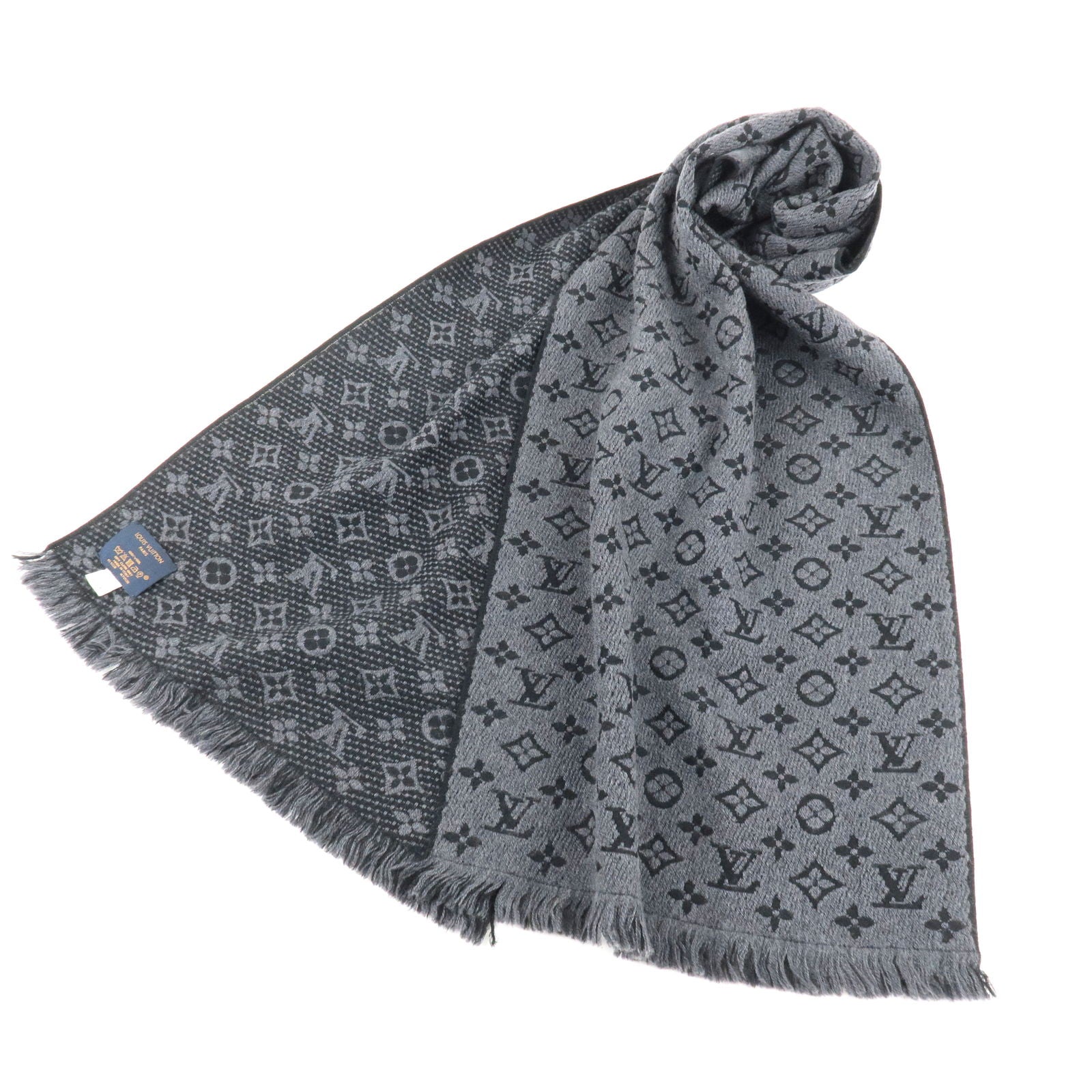 Louis-Vuitton-Monogram-Echarpe-Classic-100%-Wool-Knit-Scarf-M78526 –  dct-ep_vintage luxury Store