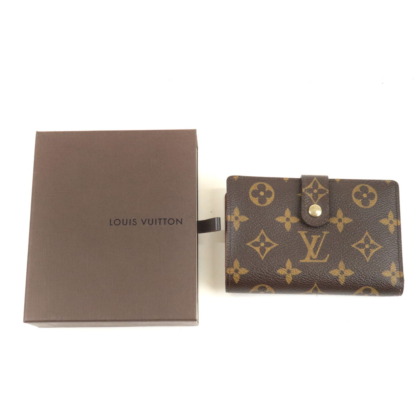 Louis Vuitton Pre-loved Monogram Porte Monnaie Billets Viennois