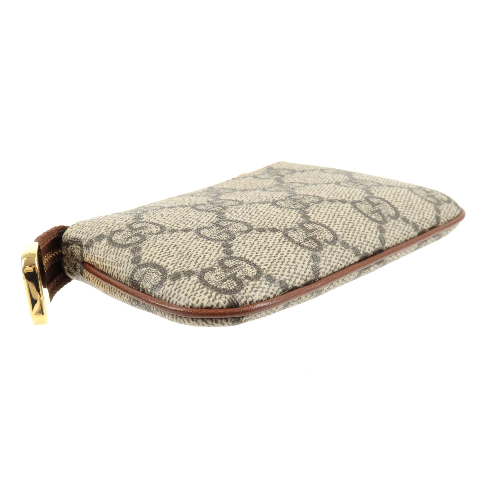 447964 GG Leather Key Pouch