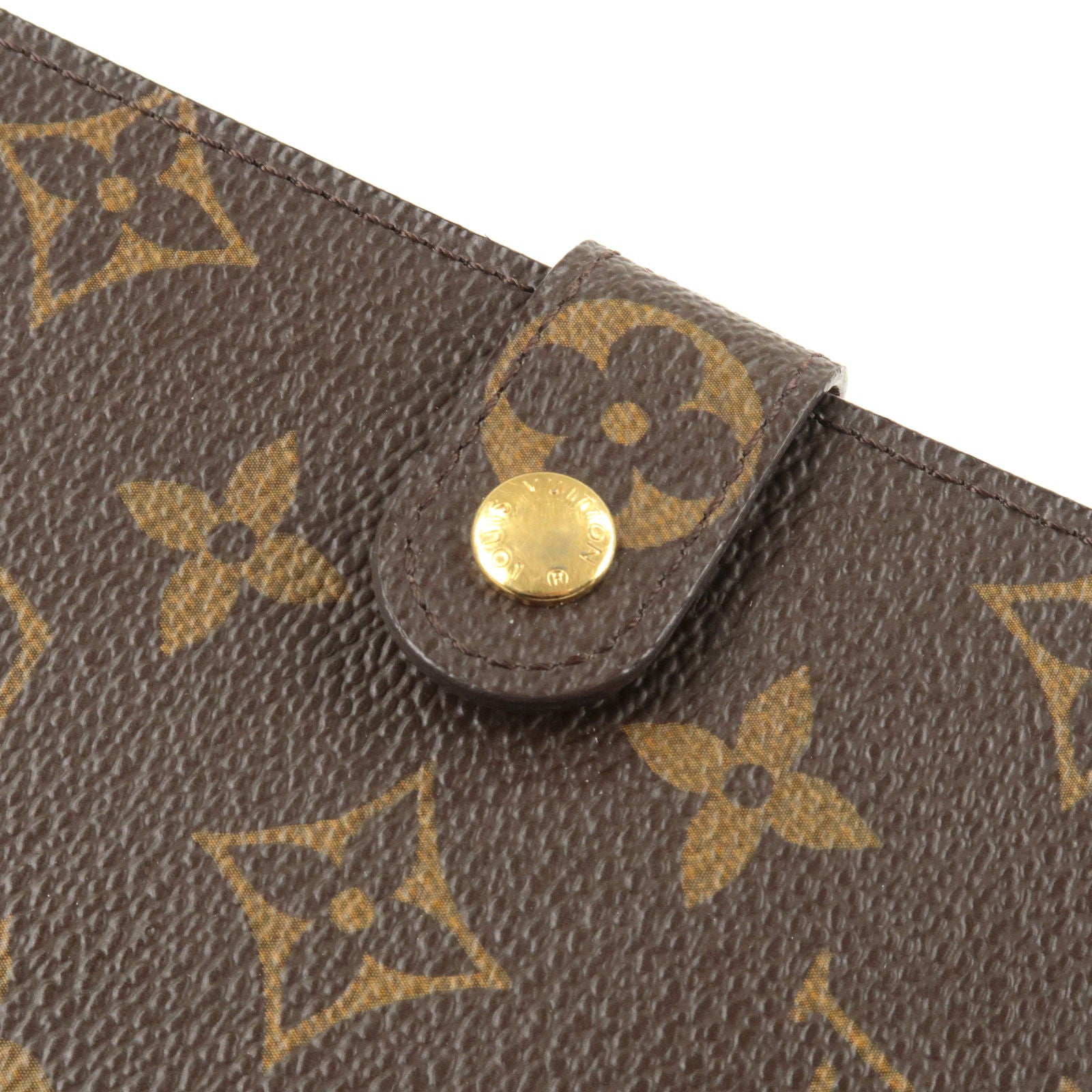 Louis Vuitton Notebook Cover Agenda PM Brown Monogram R20005