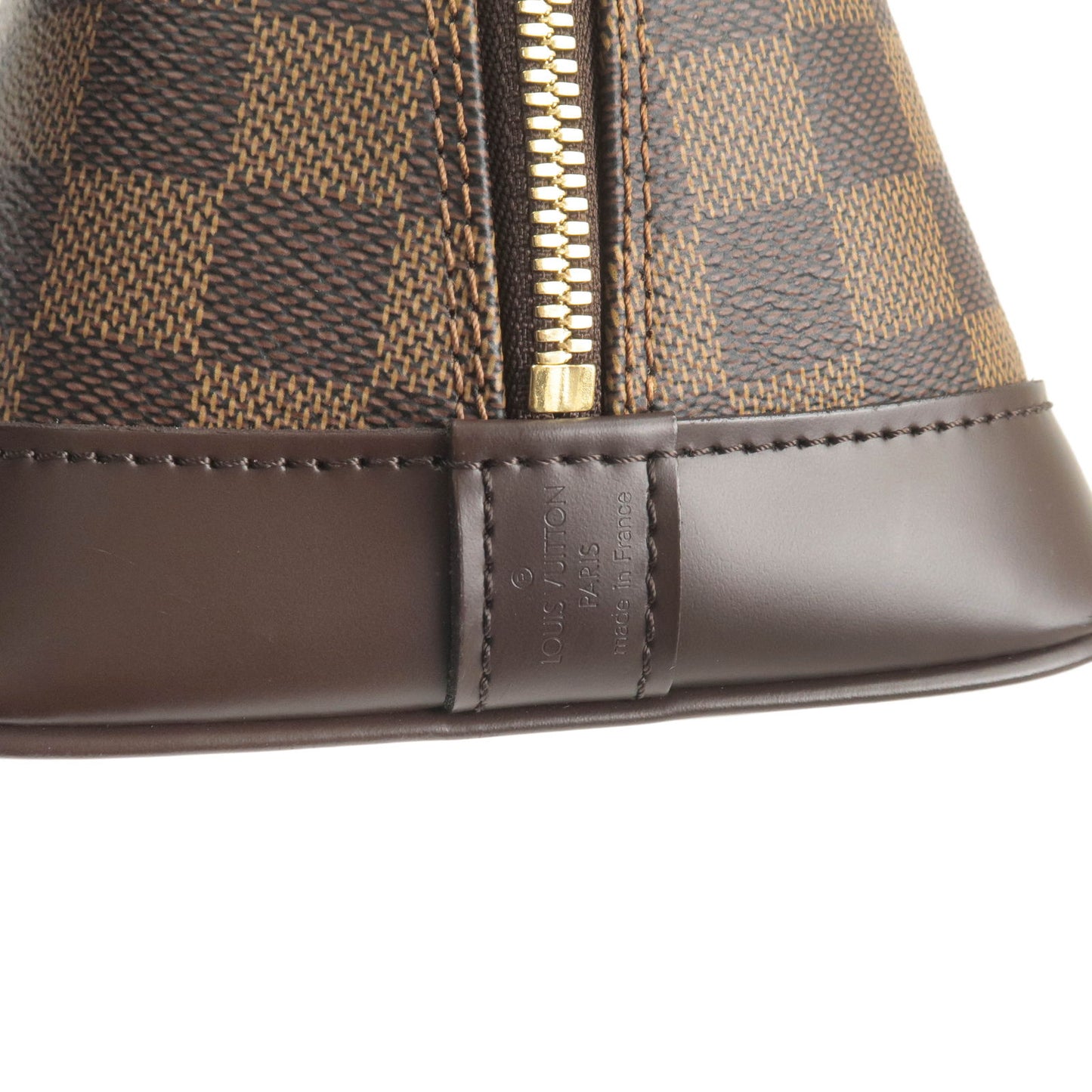 Louis Vuitton Damier Ebene Alma Hand Bag N51131