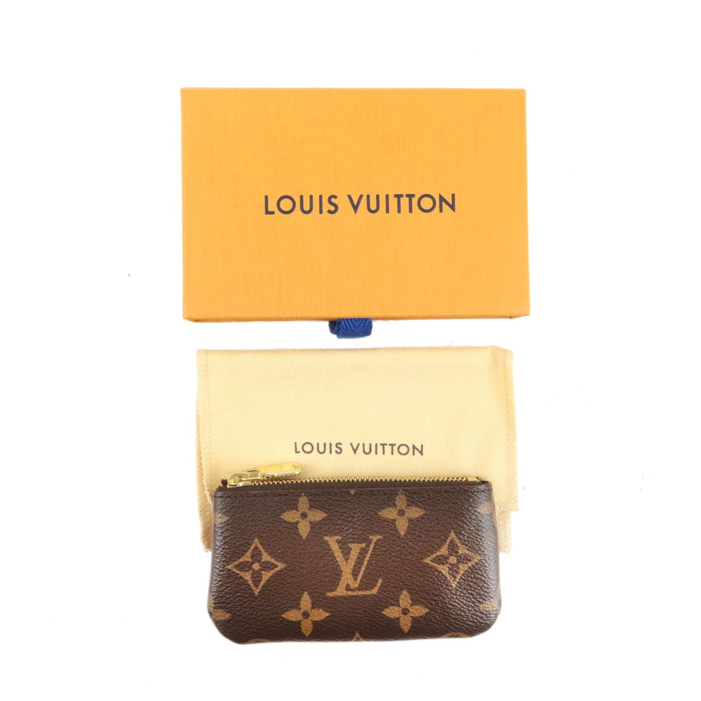 Louis Vuitton Monogram Pochette Cles Coin Key Case M62650