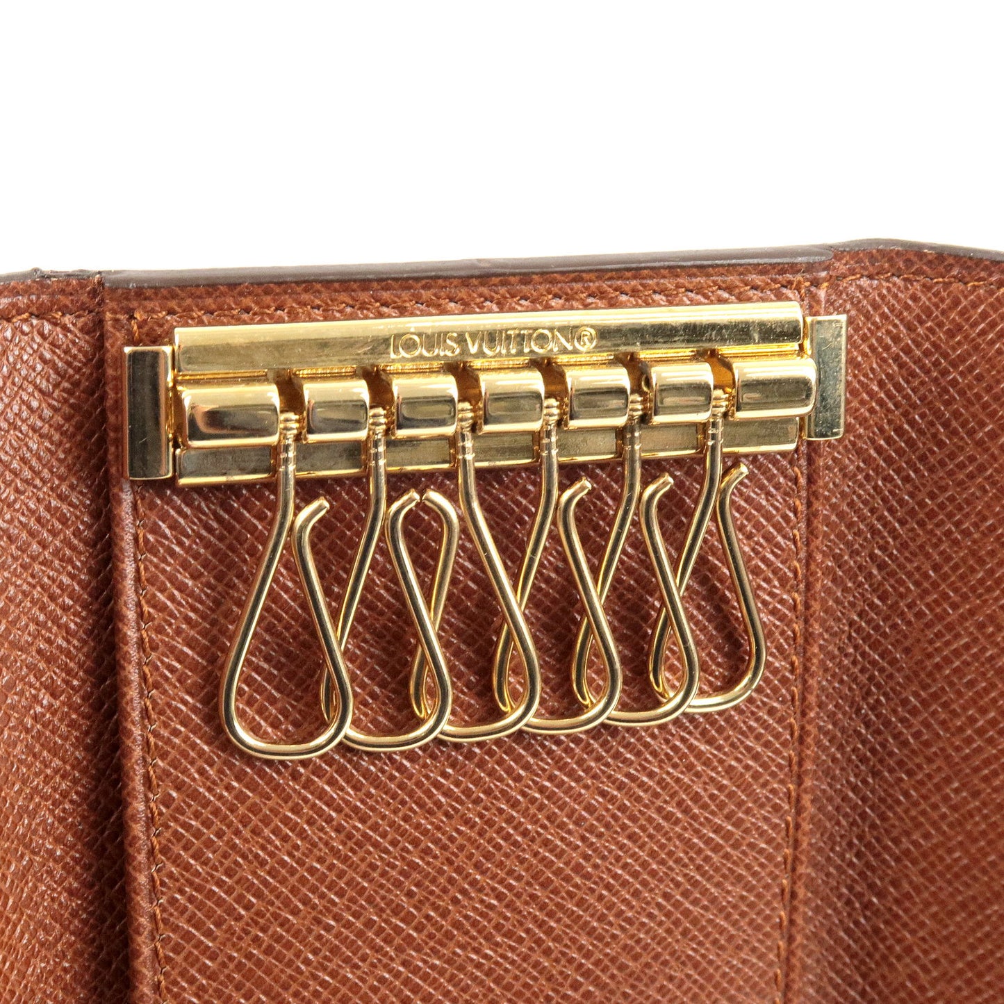 Louis Vuitton Damier Multicles 6 Key Ring Key Case N62630