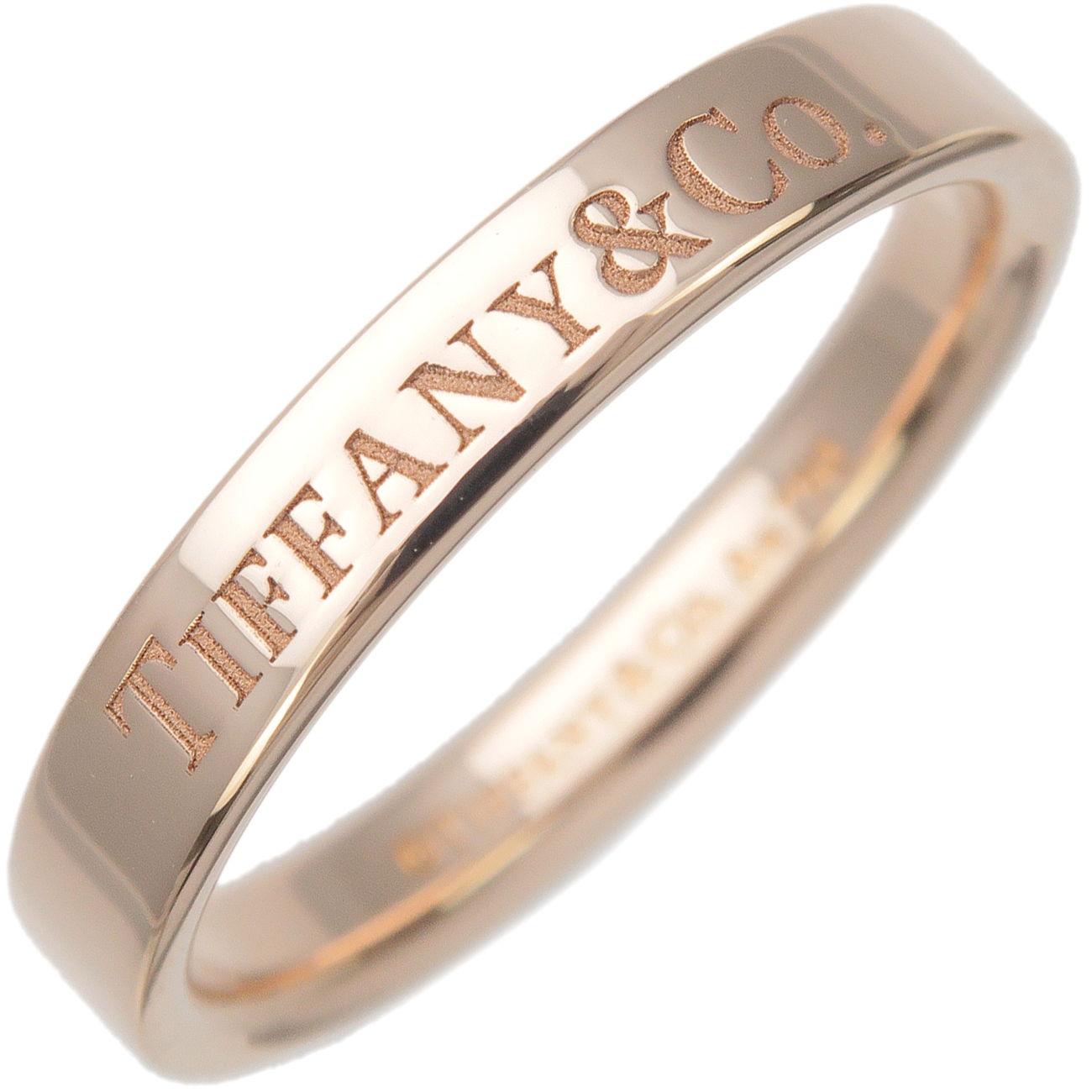 Tiffany&Co.-Tiffany-Flat-Band-Ring-K18-750PG--#51.5-US-5.5-6