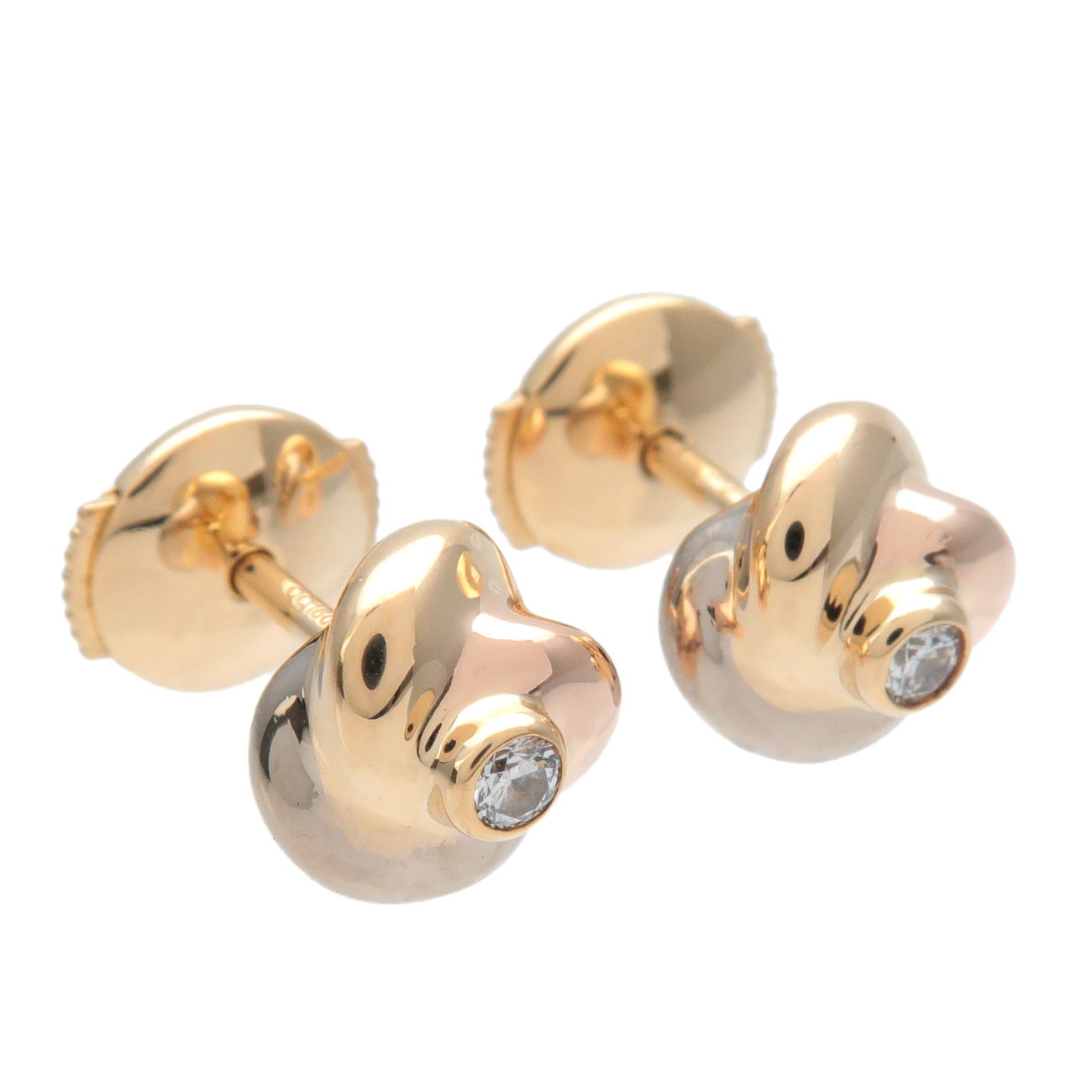 Cartier baby trinity earrings hotsell