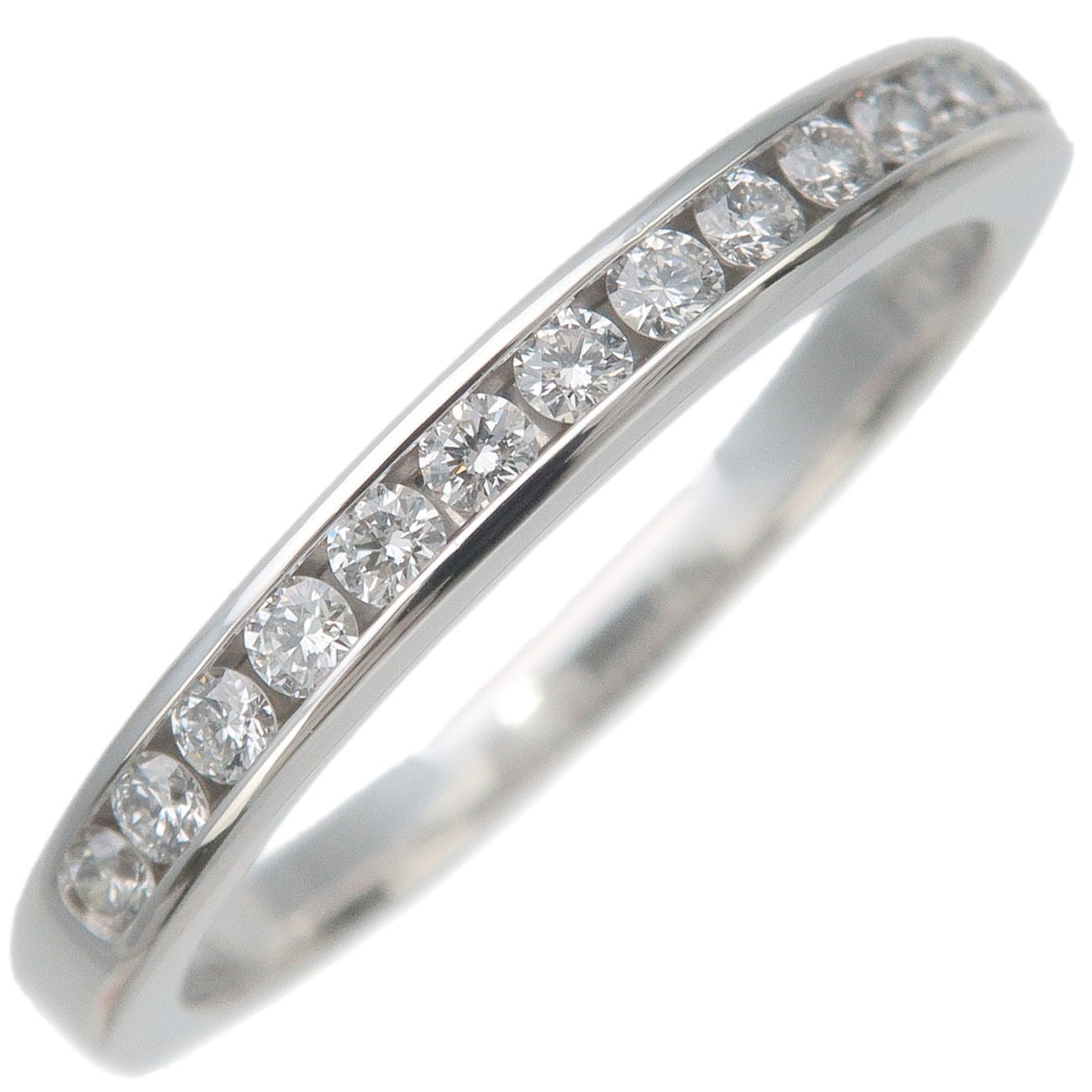Tiffany&Co.-Half-Circle-Channel-Setting-Diamond-Ring-Platinum-#48