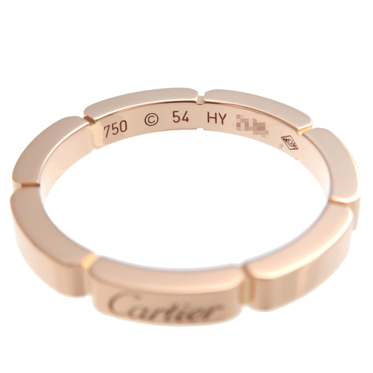 Cartier Maillon Panth re Ring K18PG 750PG Rose Gold 54 US6.5 7