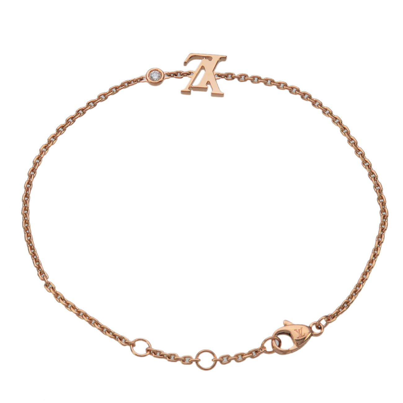 Idylle Blossom pink gold bracelet