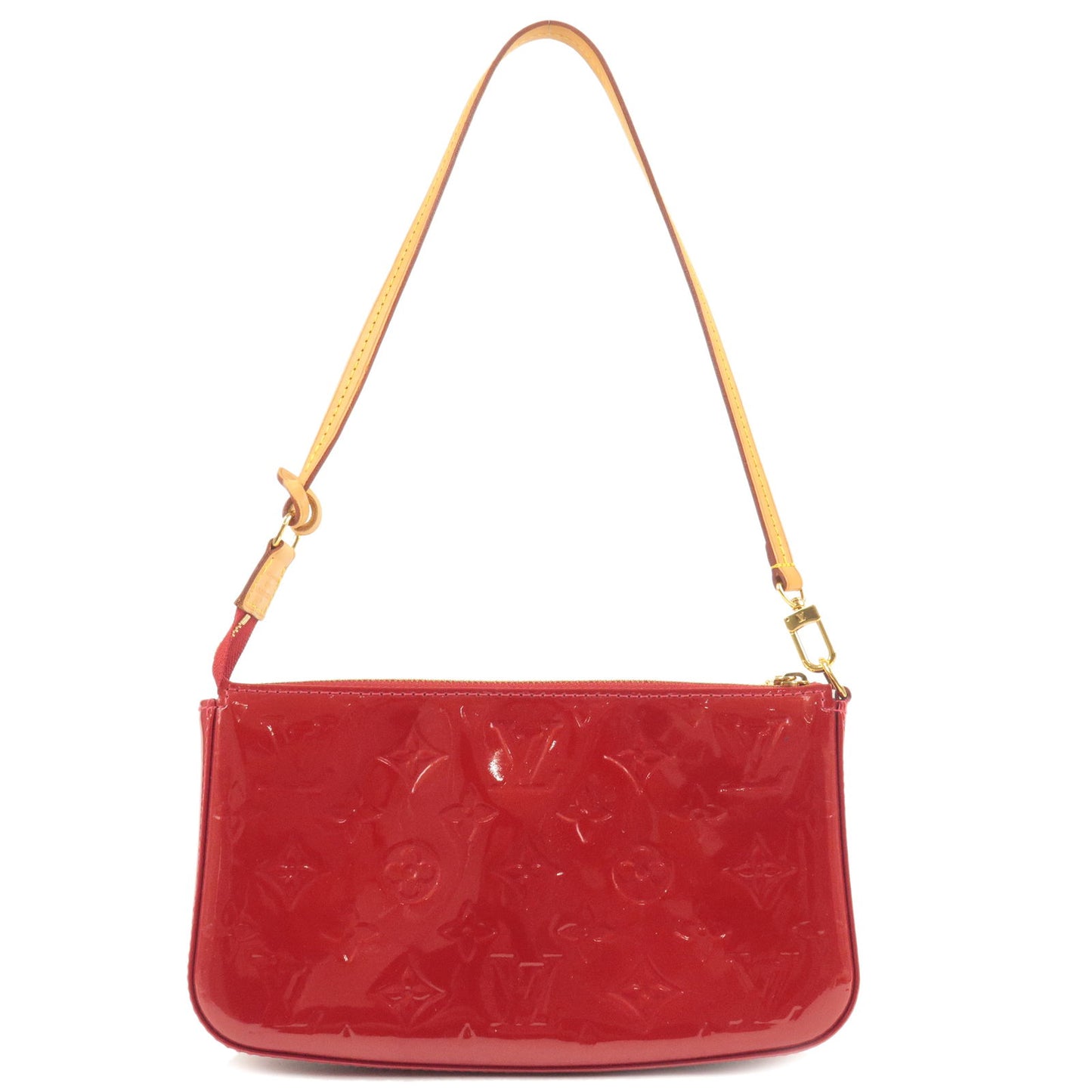 Louis-Vuitton-Monogram-Vernis-Pochette-Accessoires-Red-M91577