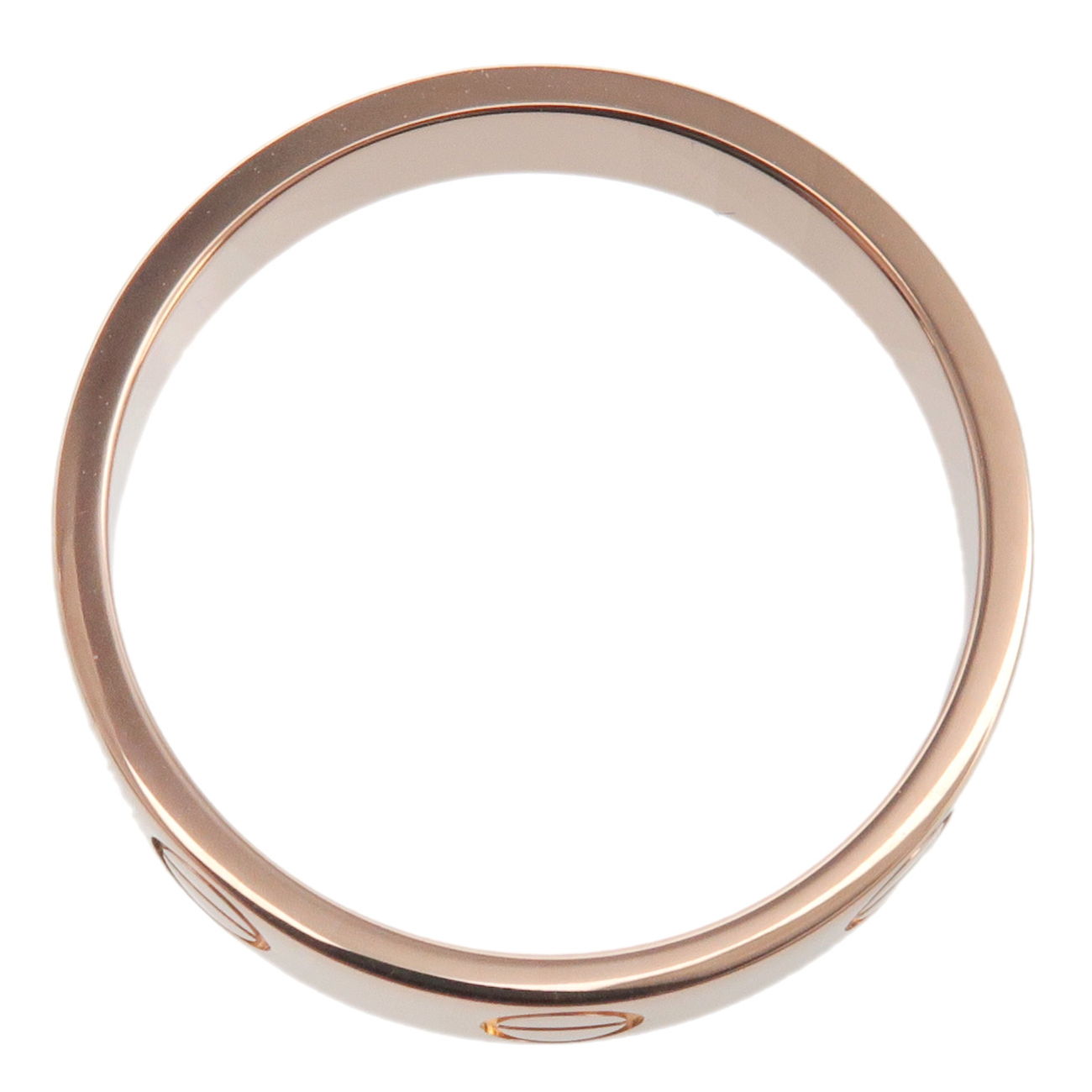 Cartier Mini Love Ring K18PG 750PG Rose Gold #48 US4.5 EU48