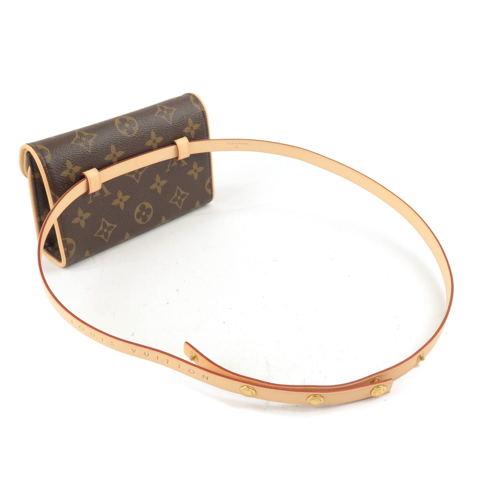 Louis Vuitton Monogram Pochette Florentine Strap S Size M51855 Waist Bag