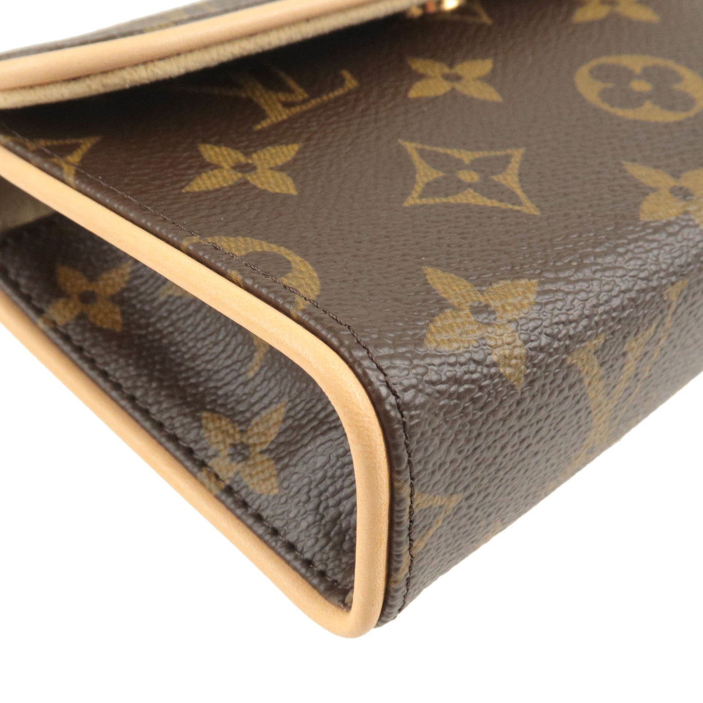Louis Vuitton Monogram Pochette Florentine Waist Bag SizeS M51855