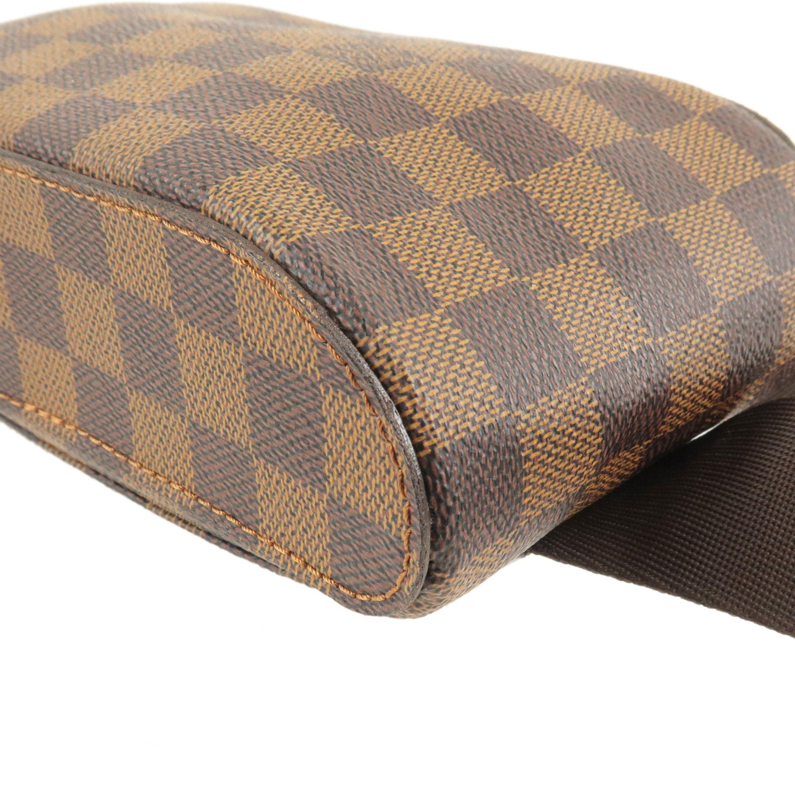 Louis Vuitton N51994 Damier Ebene Geronimos Brown Canvas Belt Bag