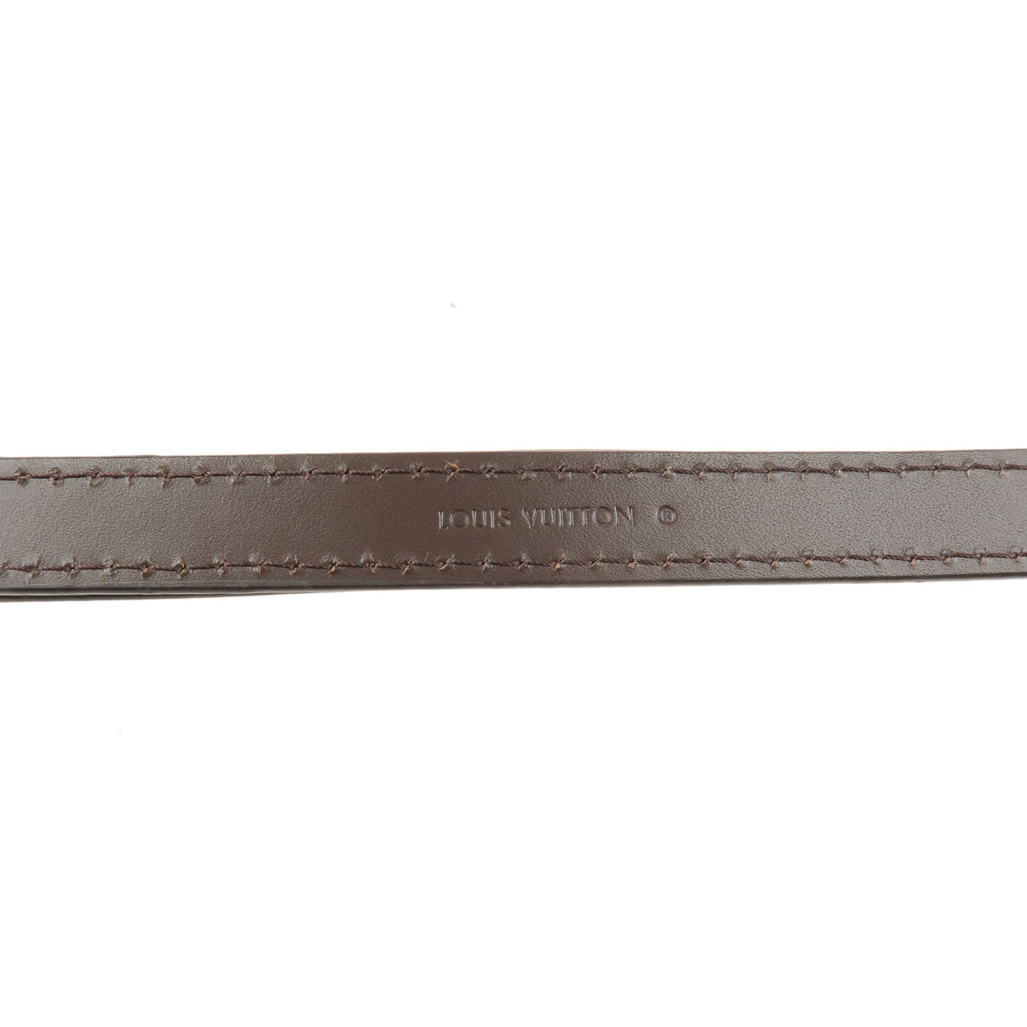 Louis Vuitton Shoulder Strap in Beige Leather – Fancy Lux
